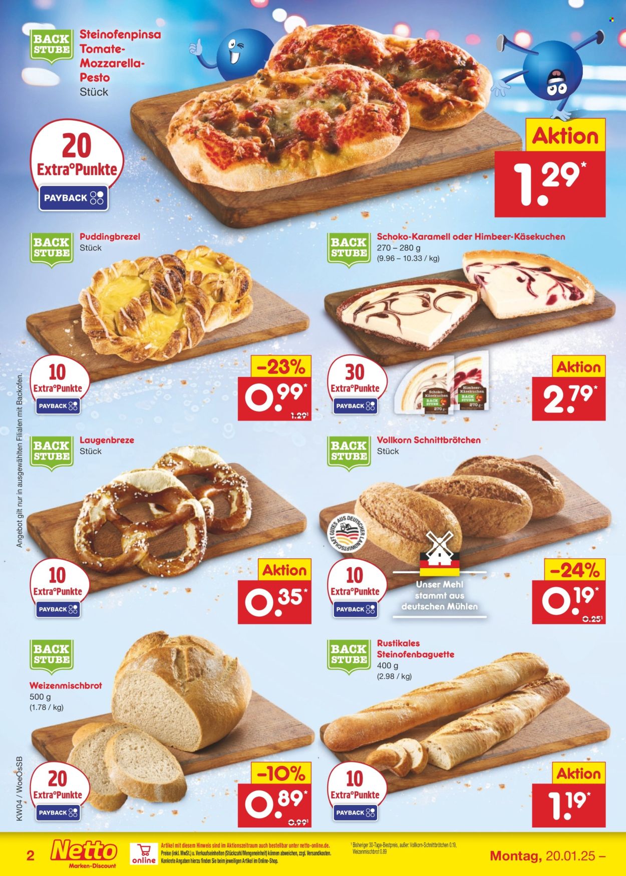 Netto Marken-Discount Prospekte  - 20.01.2025 - 25.01.2025. Seite 2