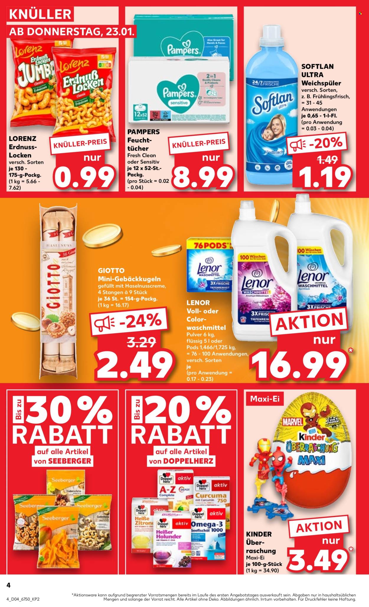 Kaufland Prospekte  - 23.01.2025 - 29.01.2025. Seite 4