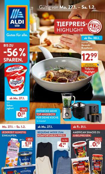 Prospekte ALDI SÜD - 27.01.2025 - 1.02.2025.