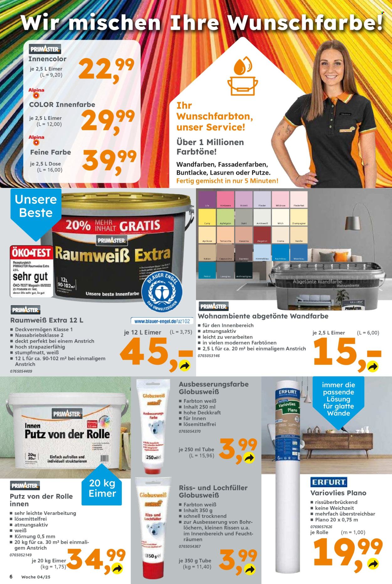 Globus Baumarkt Prospekte  - 20.01.2025 - 25.01.2025. Seite 6