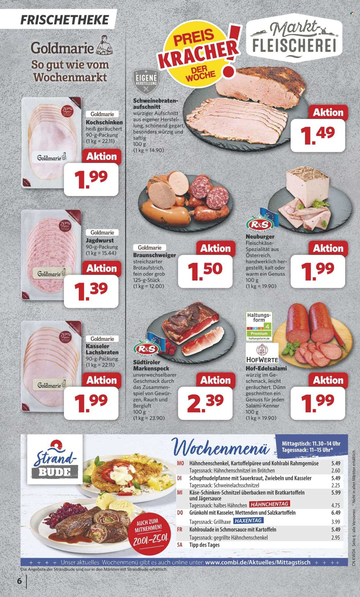 Combi Prospekte  - 20.01.2025 - 25.01.2025. Seite 6