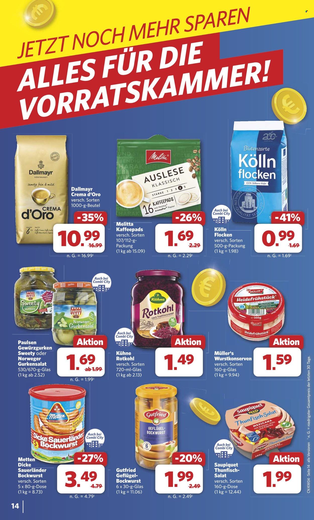 Combi Prospekte  - 20.01.2025 - 25.01.2025. Seite 14