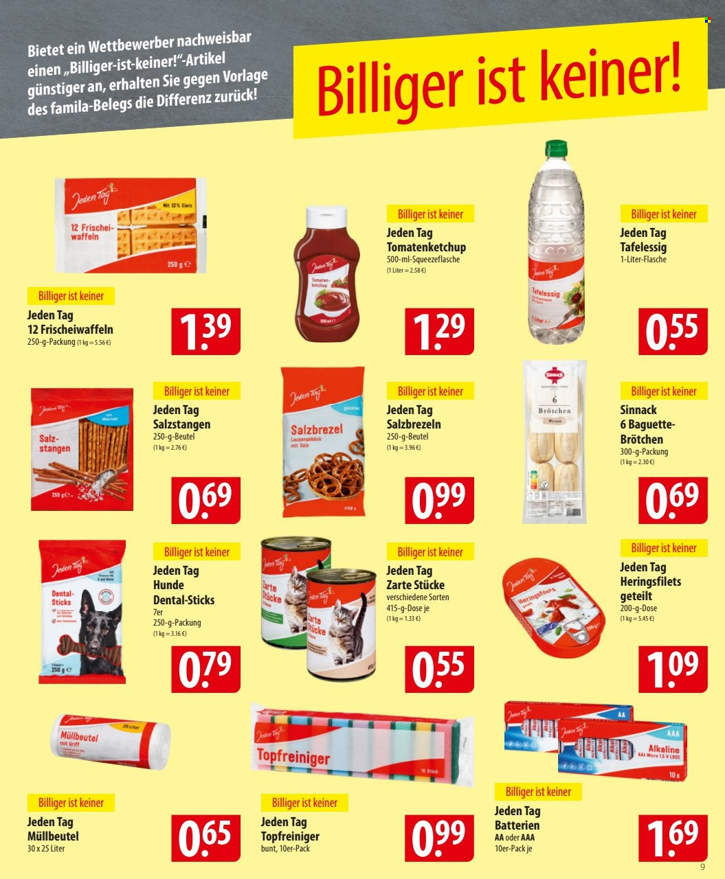 famila Prospekte  - 20.01.2025 - 25.01.2025. Seite 9