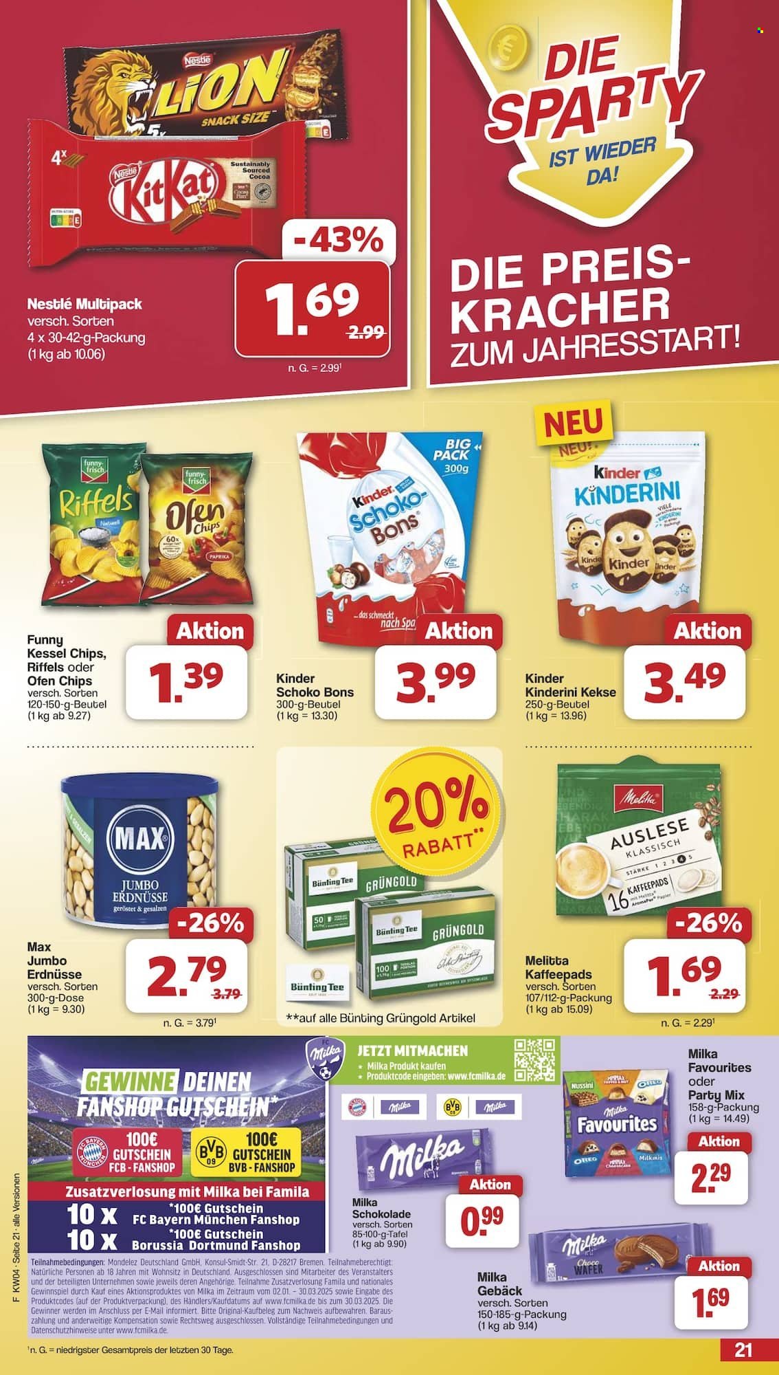 famila Prospekte  - 20.01.2025 - 25.01.2025. Seite 22