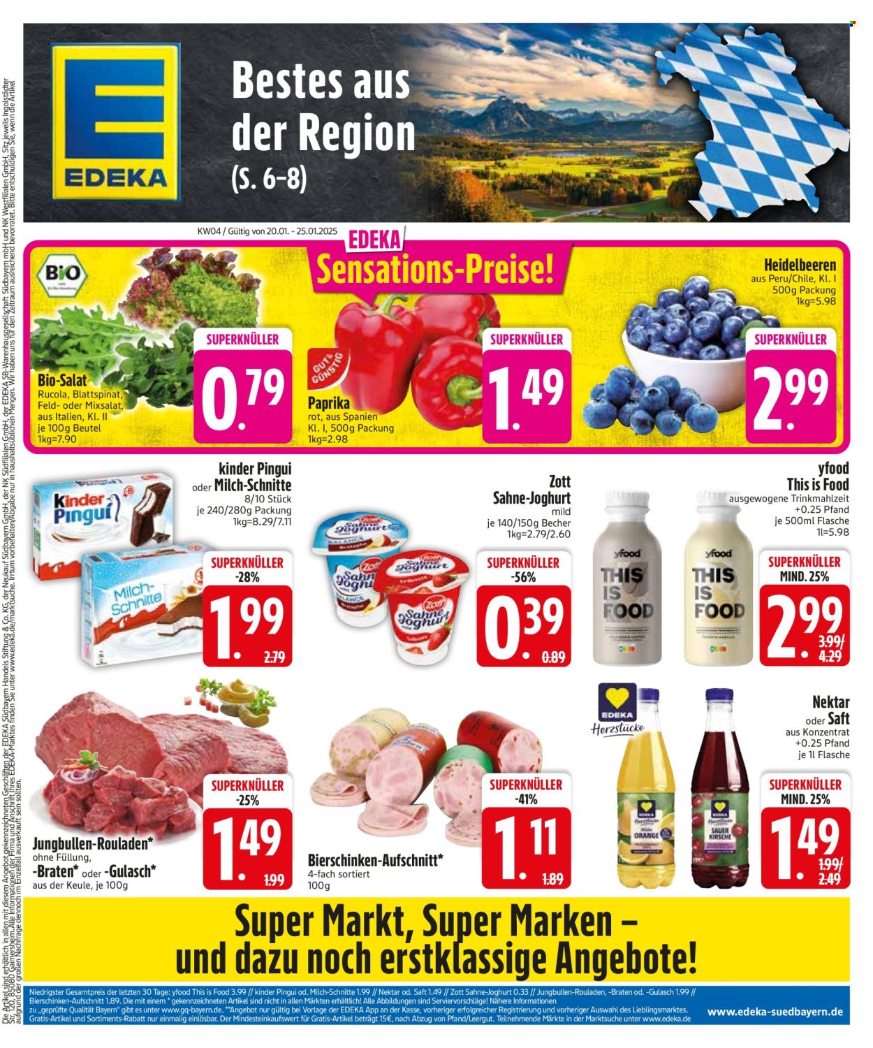 Edeka Prospekte  - 20.01.2025 - 25.01.2025. Seite 3