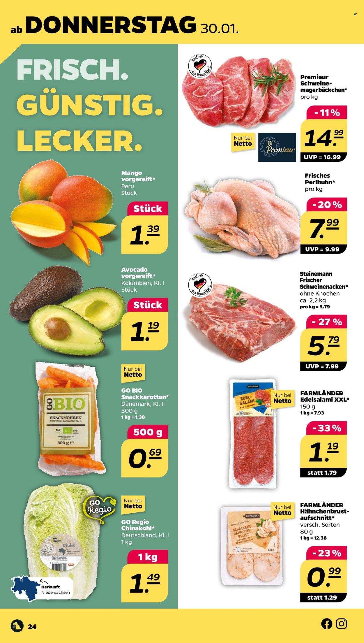 Netto Prospekte  - 27.01.2025 - 1.02.2025. Seite 24