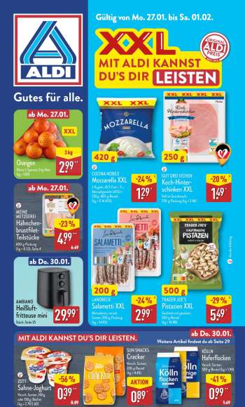 Prospekte ALDI Nord - 27.01.2025 - 1.02.2025.