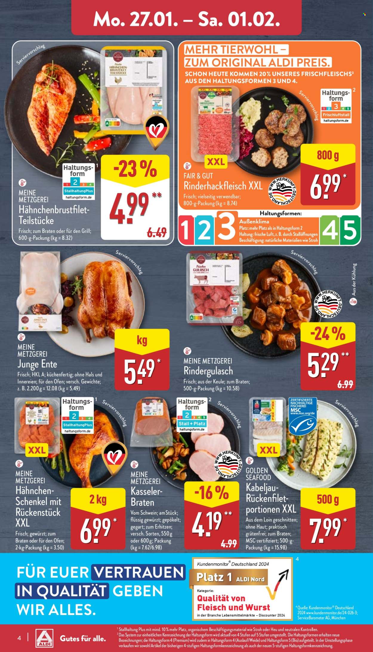 ALDI Nord Prospekte  - 27.01.2025 - 1.02.2025. Seite 4