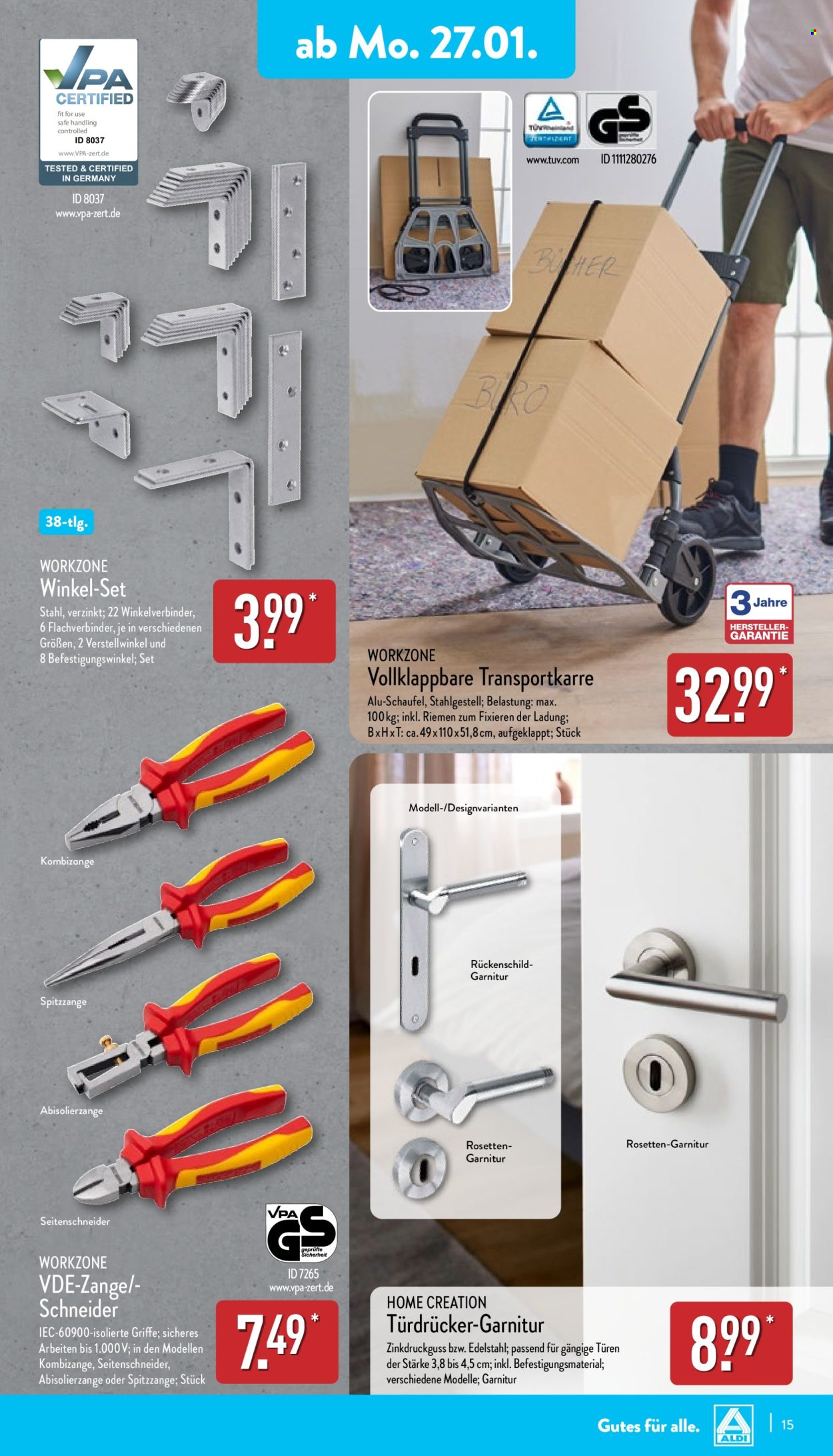 ALDI Nord Prospekte  - 27.01.2025 - 1.02.2025. Seite 15