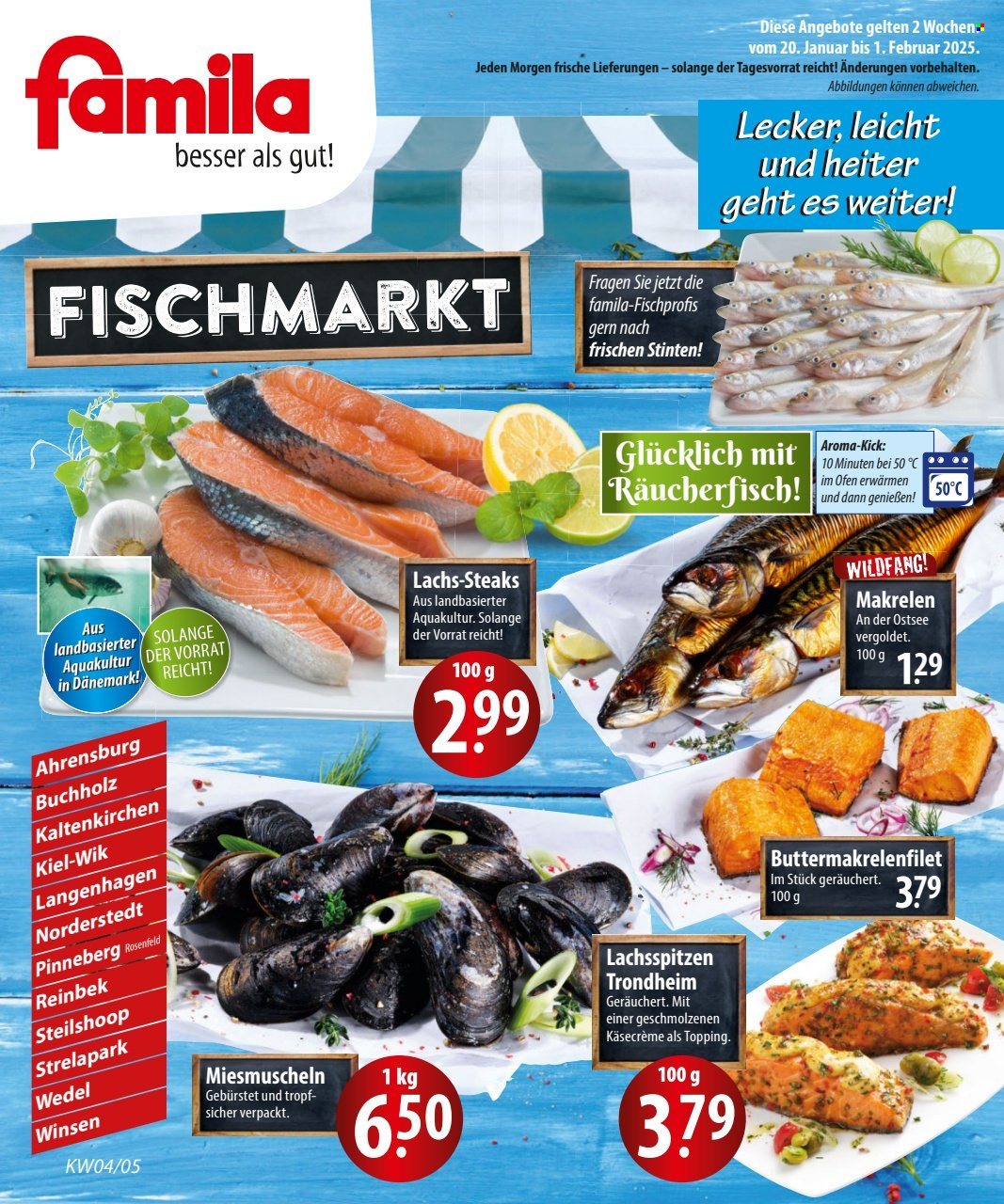 famila Prospekte  - 20.01.2025 - 1.02.2025. Seite 1