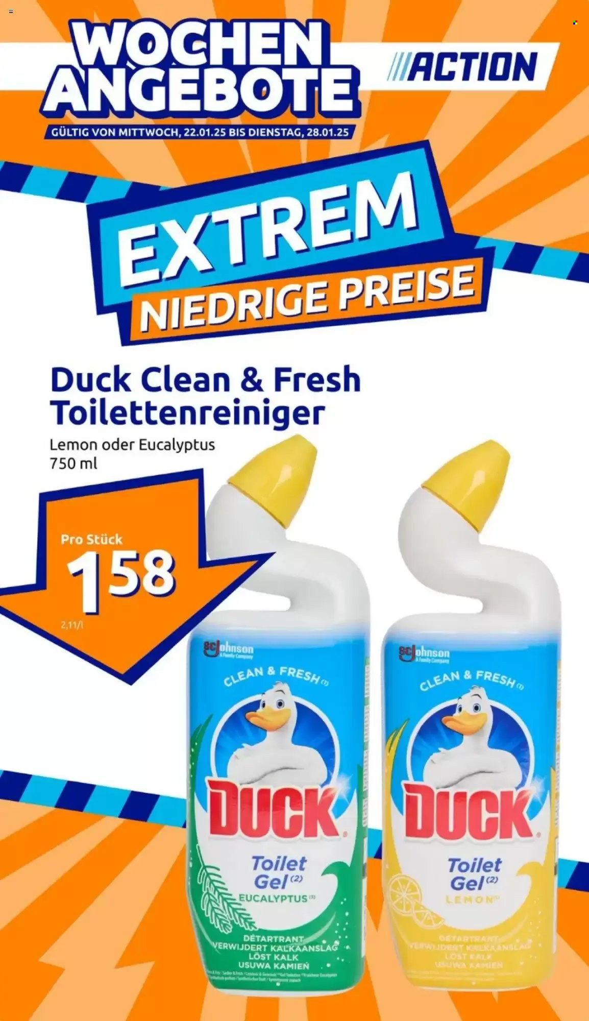 Action Prospekte  - 22.01.2025 - 28.01.2025. Seite 1