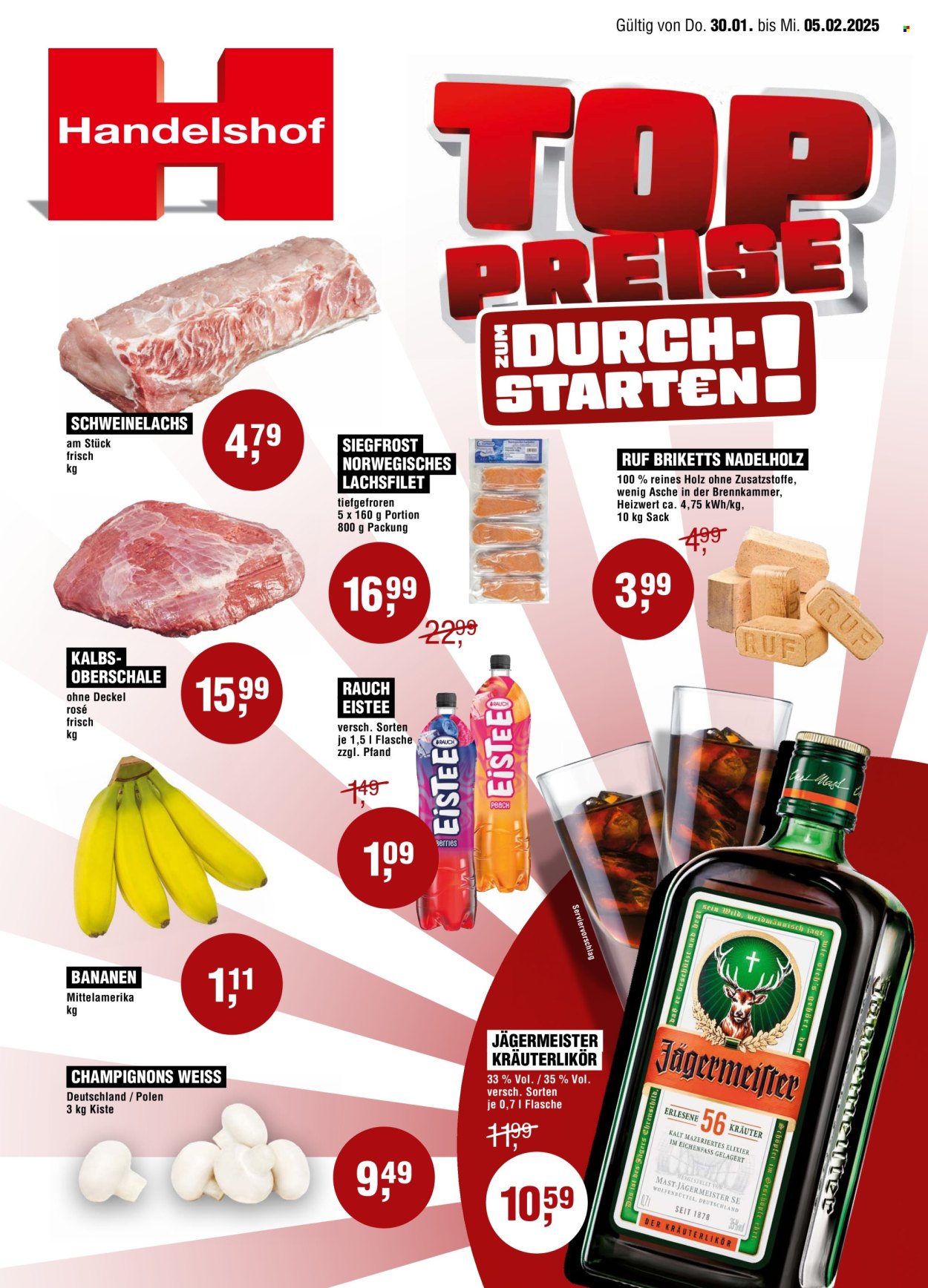 Handelshof Prospekte  - 30.01.2025 - 5.02.2025. Seite 1
