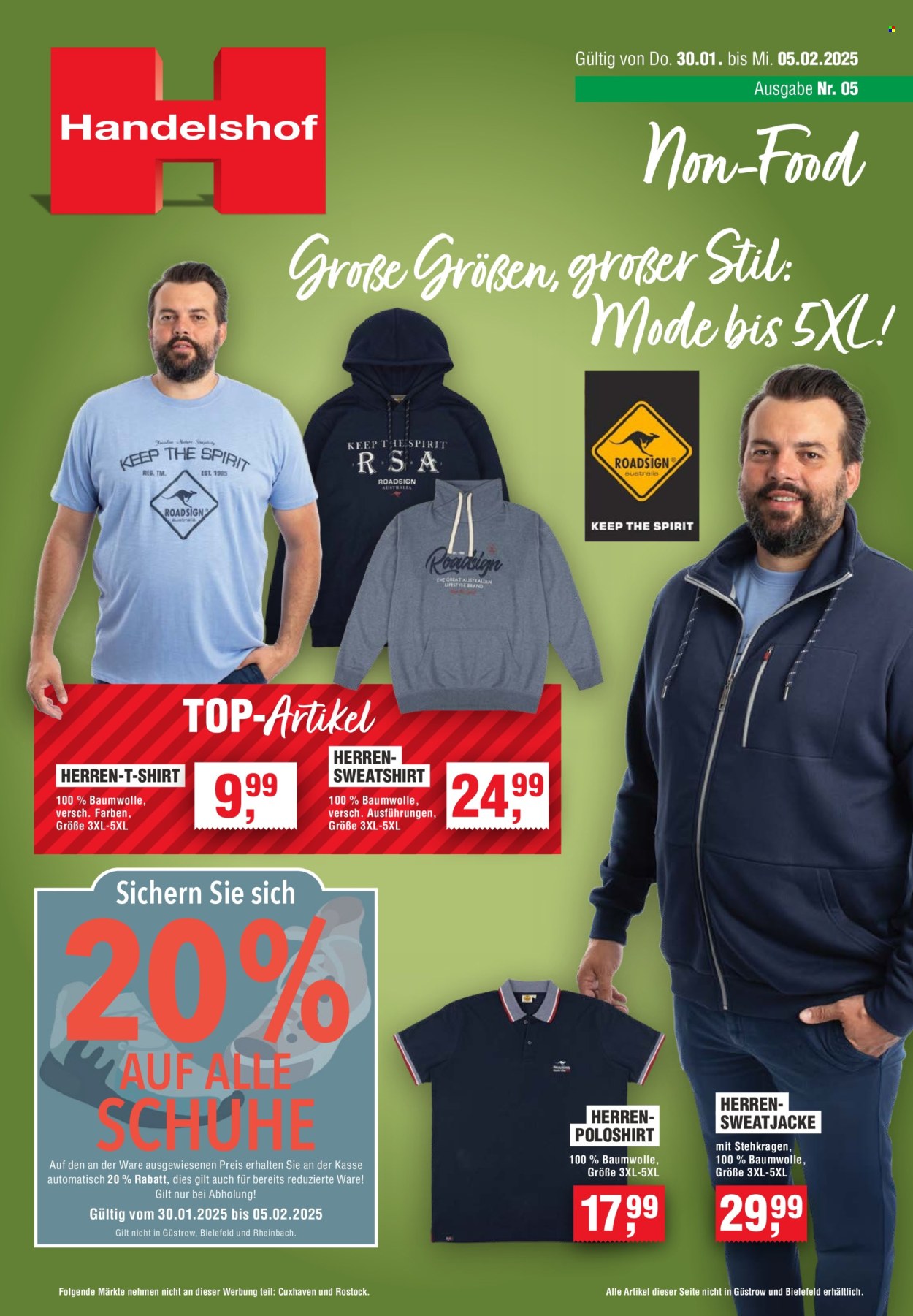 Handelshof Prospekte  - 30.01.2025 - 5.02.2025. Seite 1