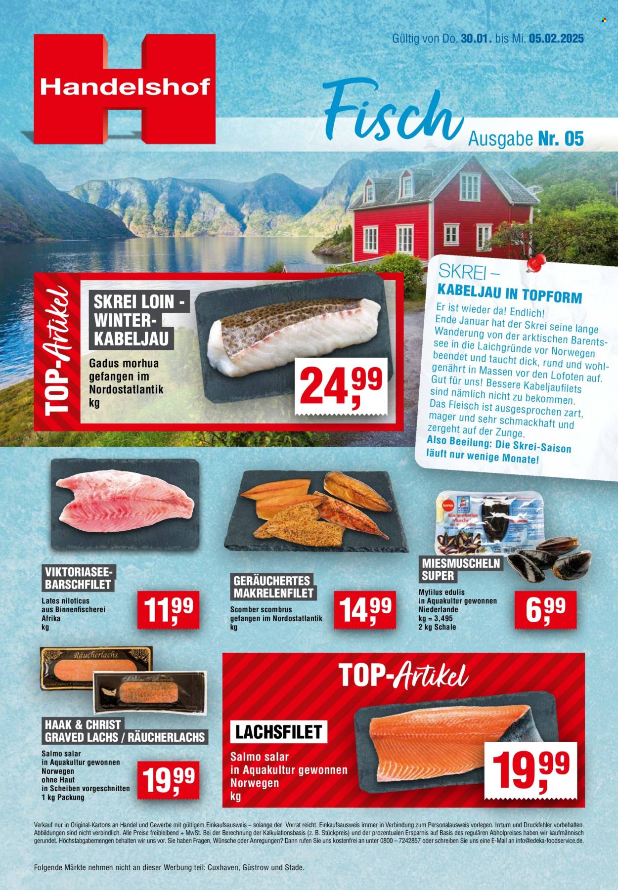Handelshof Prospekte  - 30.01.2025 - 5.02.2025. Seite 1