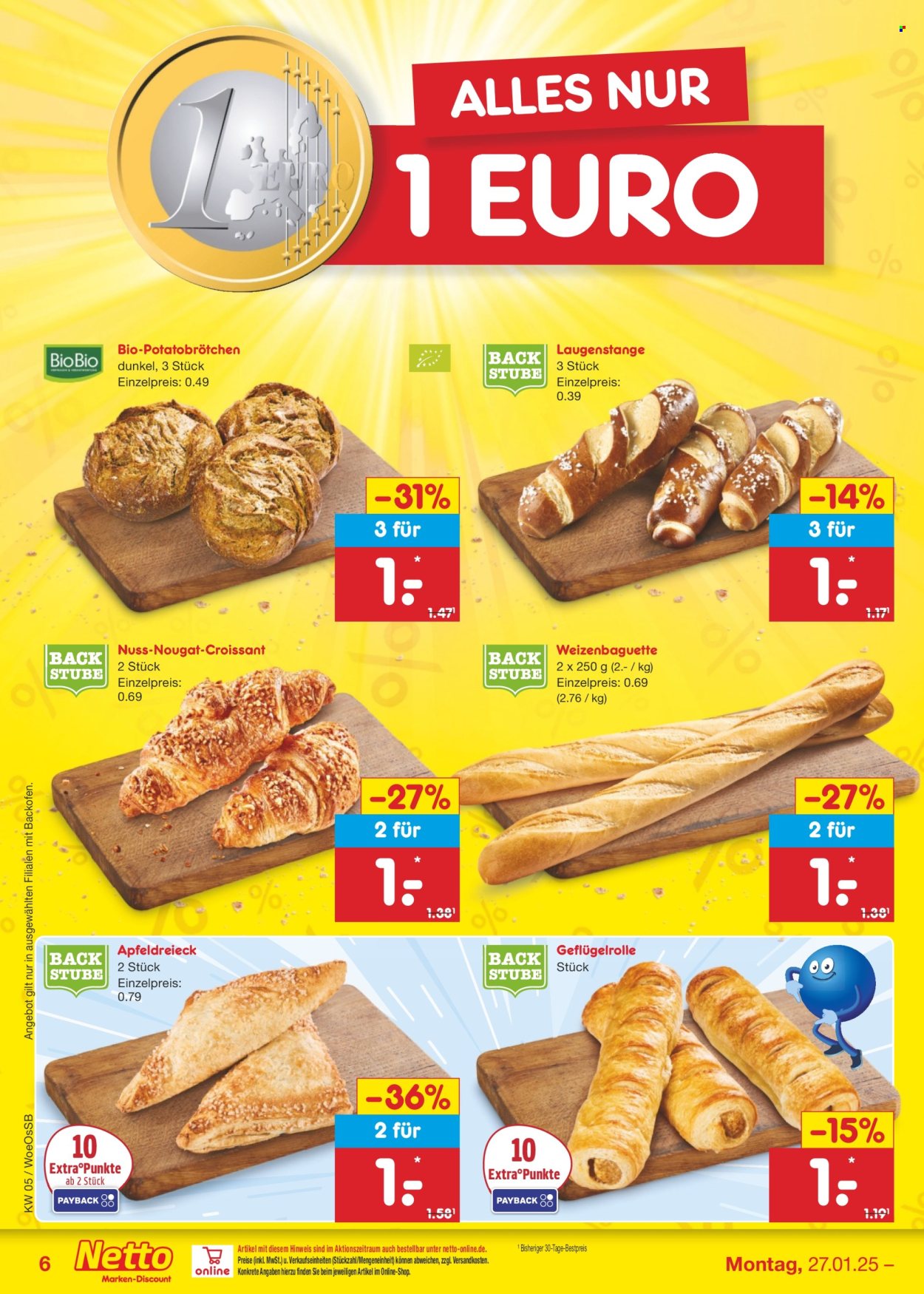 Netto Marken-Discount Prospekte  - 27.01.2025 - 1.02.2025. Seite 6