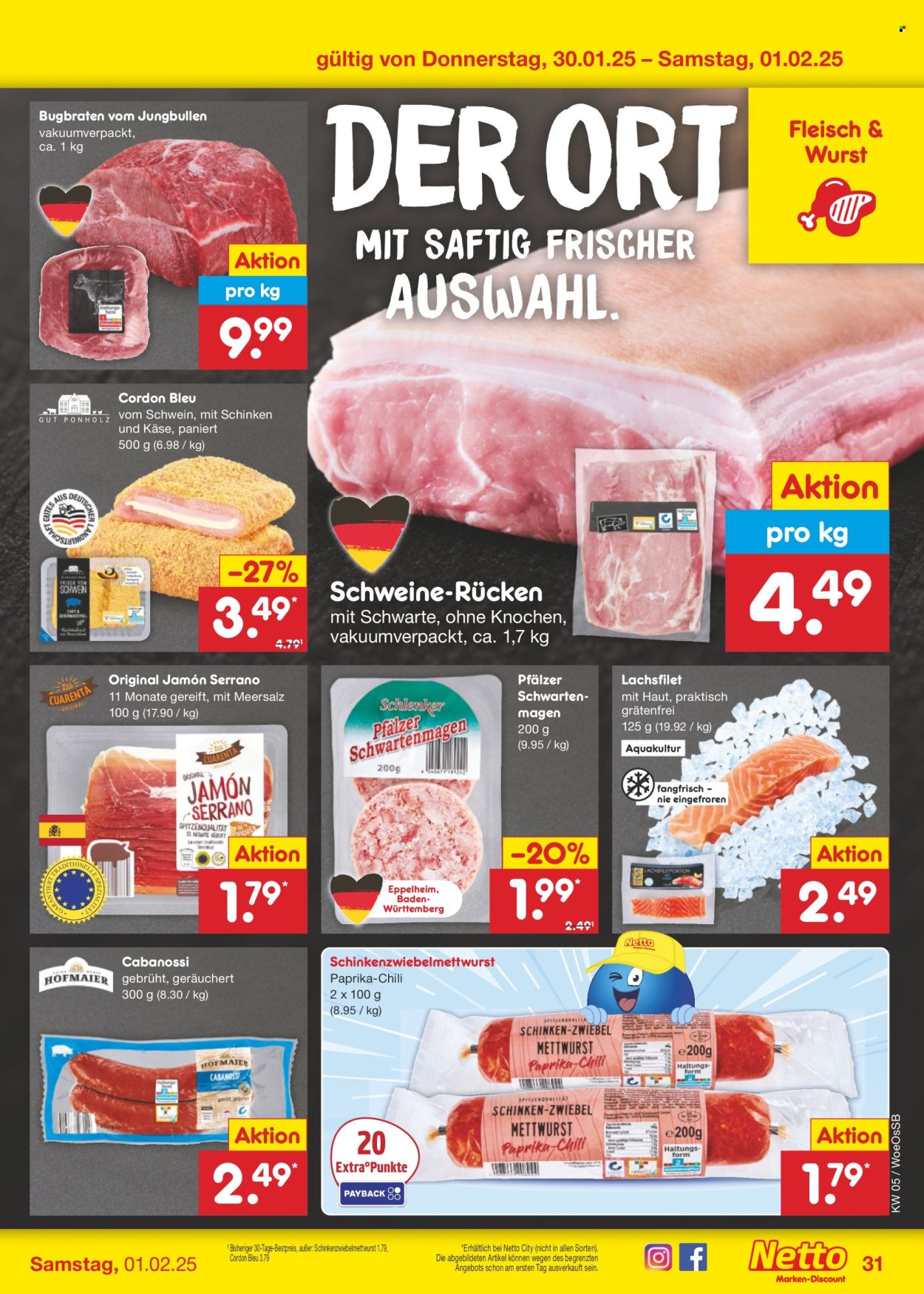 Netto Marken-Discount Prospekte  - 27.01.2025 - 1.02.2025. Seite 45