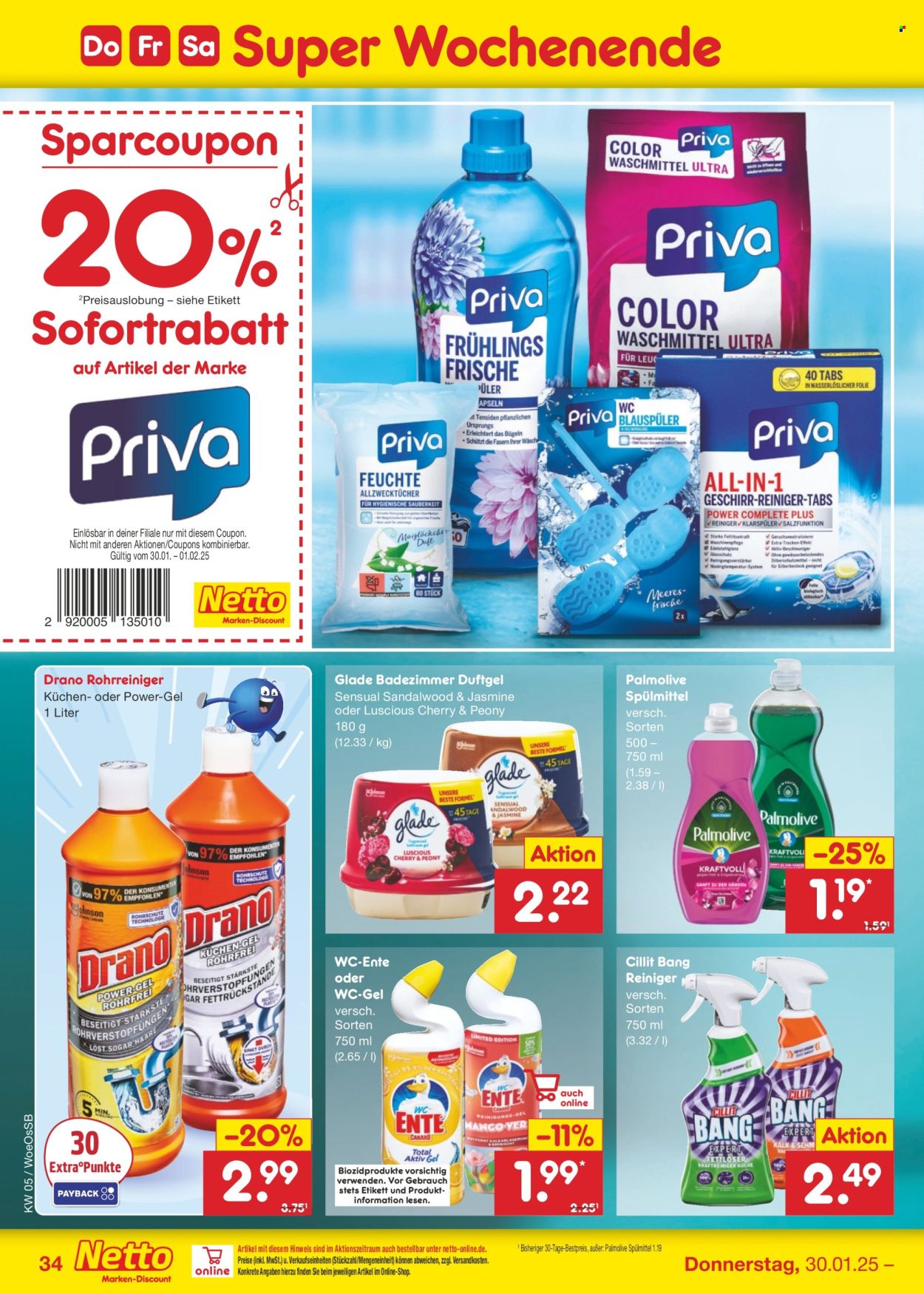 Netto Marken-Discount Prospekte  - 27.01.2025 - 1.02.2025. Seite 50
