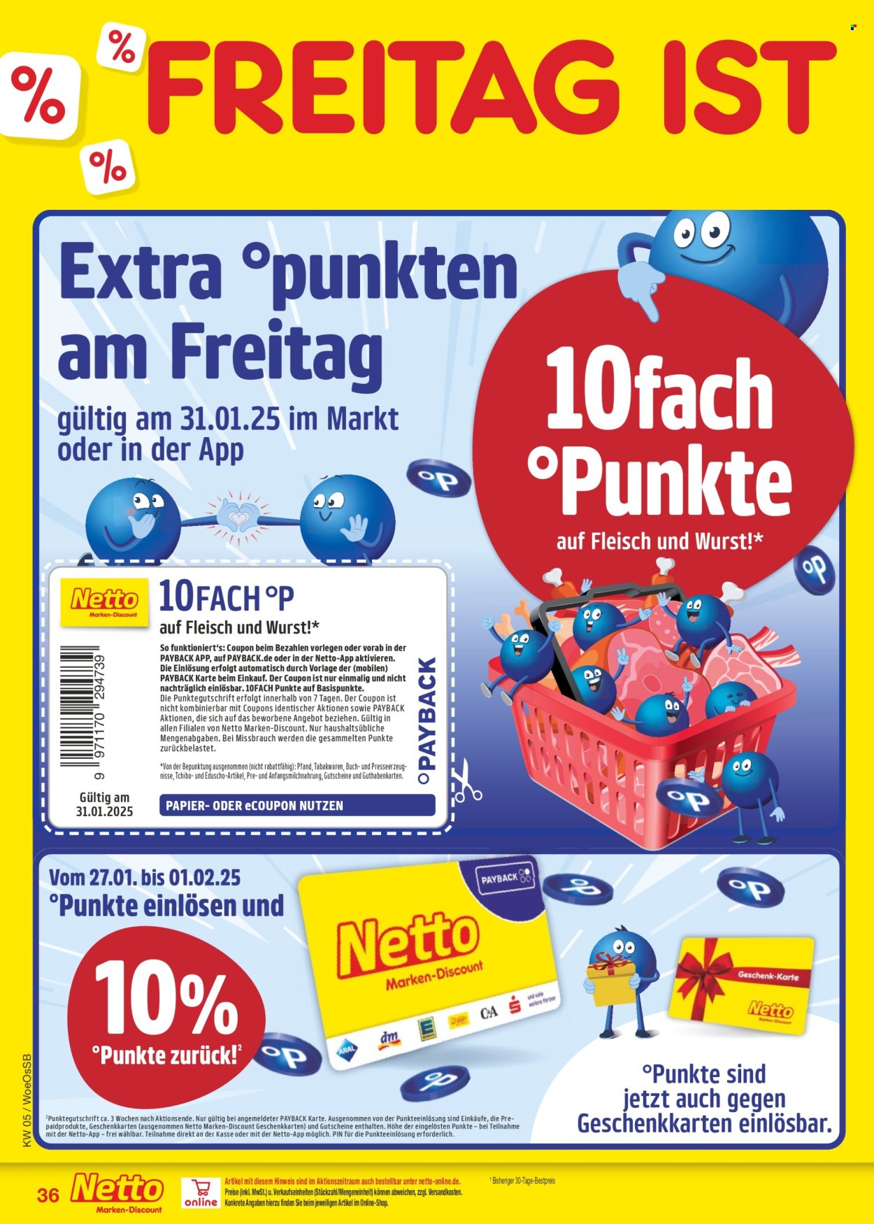 Netto Marken-Discount Prospekte  - 27.01.2025 - 1.02.2025. Seite 54