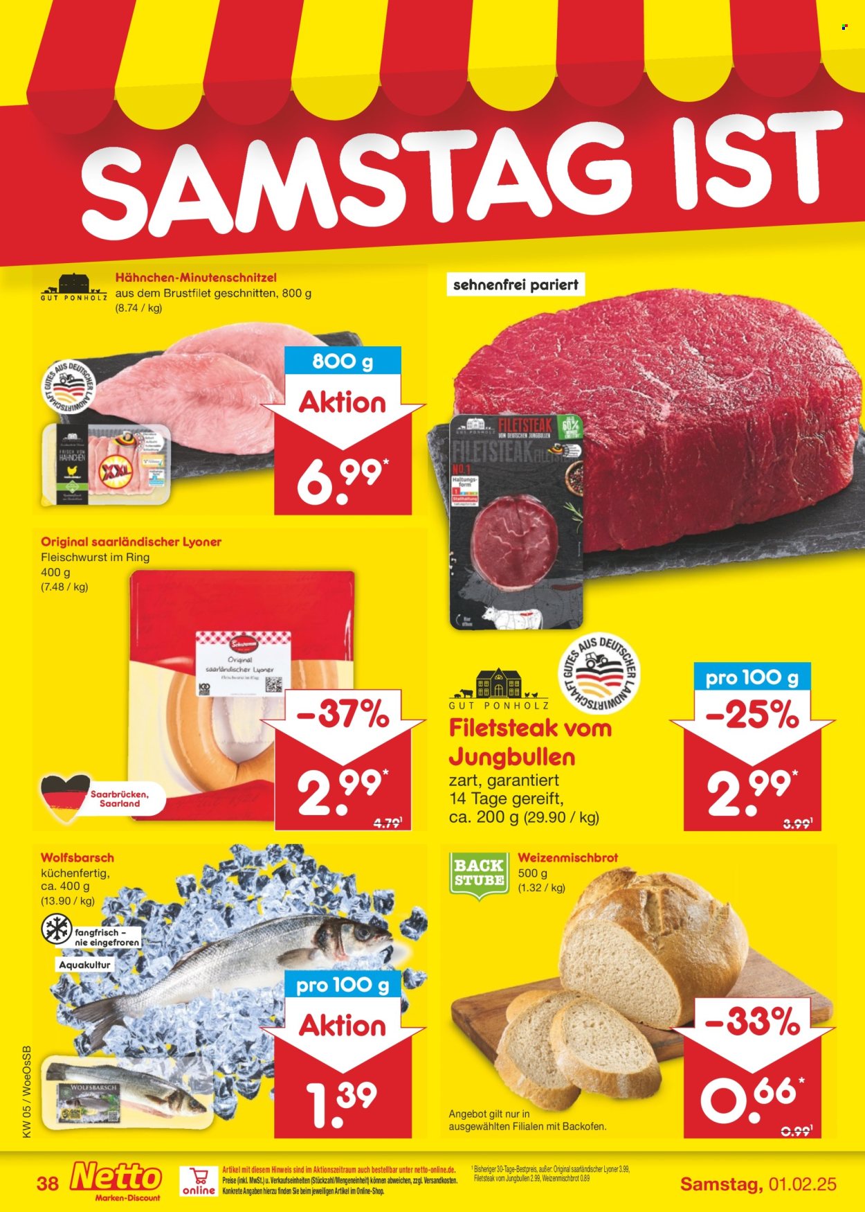 Netto Marken-Discount Prospekte  - 27.01.2025 - 1.02.2025. Seite 56