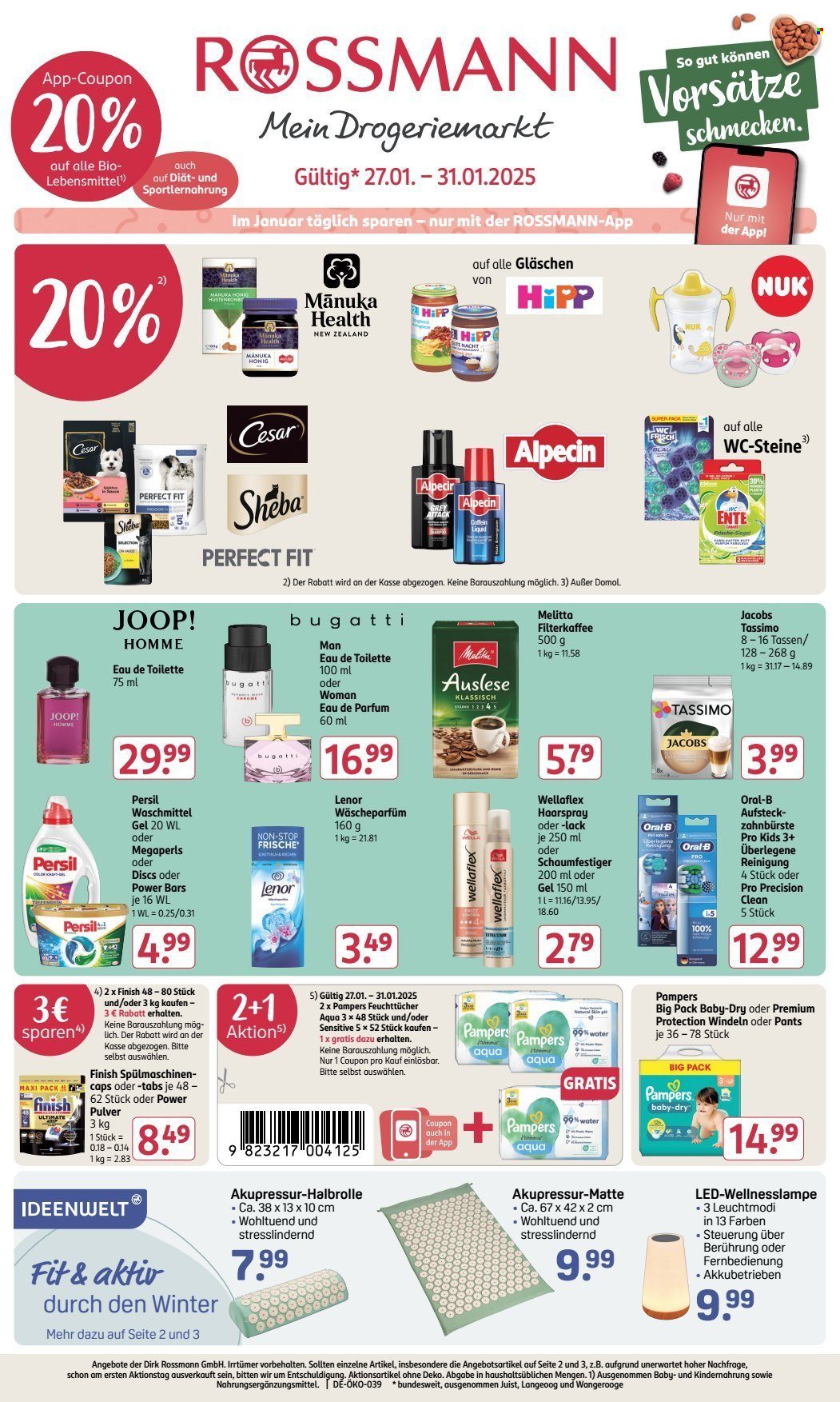 Rossmann Prospekte  - 27.01.2025 - 31.01.2025. Seite 1