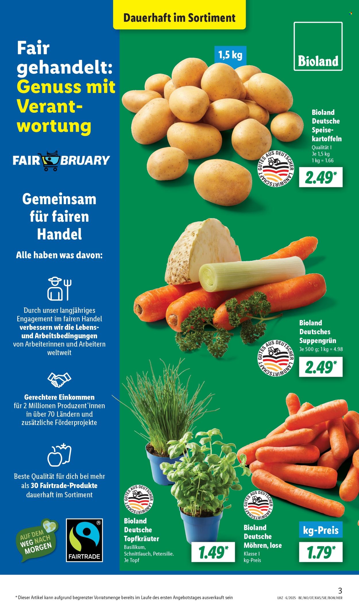 Lidl Prospekte  - 3.02.2025 - 8.02.2025. Seite 3