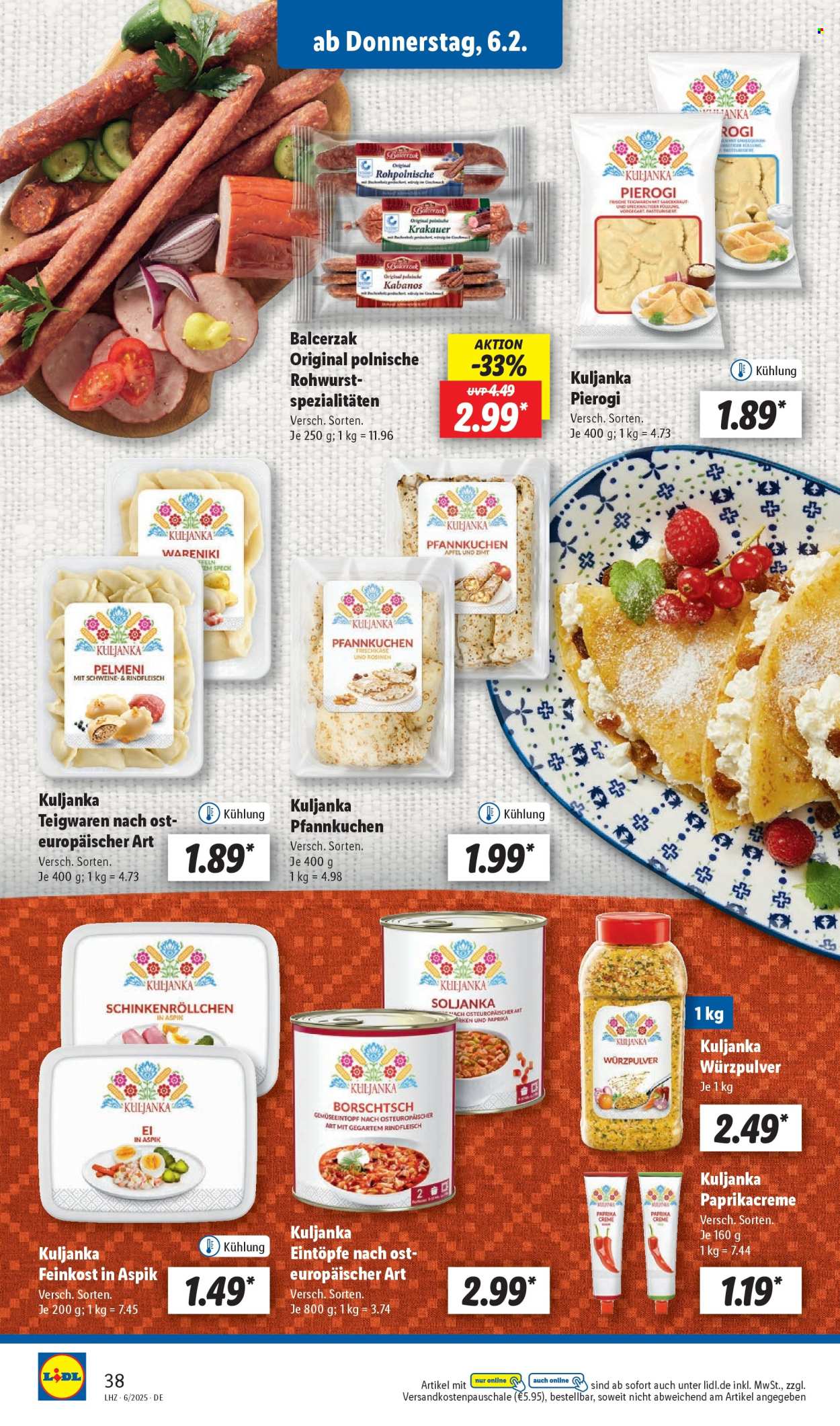 Lidl Prospekte  - 3.02.2025 - 8.02.2025. Seite 46