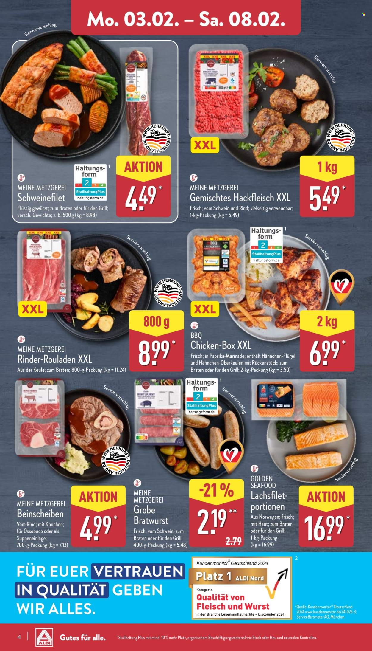 ALDI Nord Prospekte  - 3.02.2025 - 8.02.2025. Seite 4