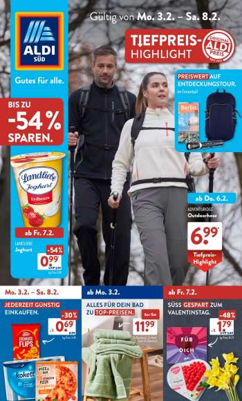 Prospekte ALDI SÜD - 3.02.2025 - 8.02.2025.