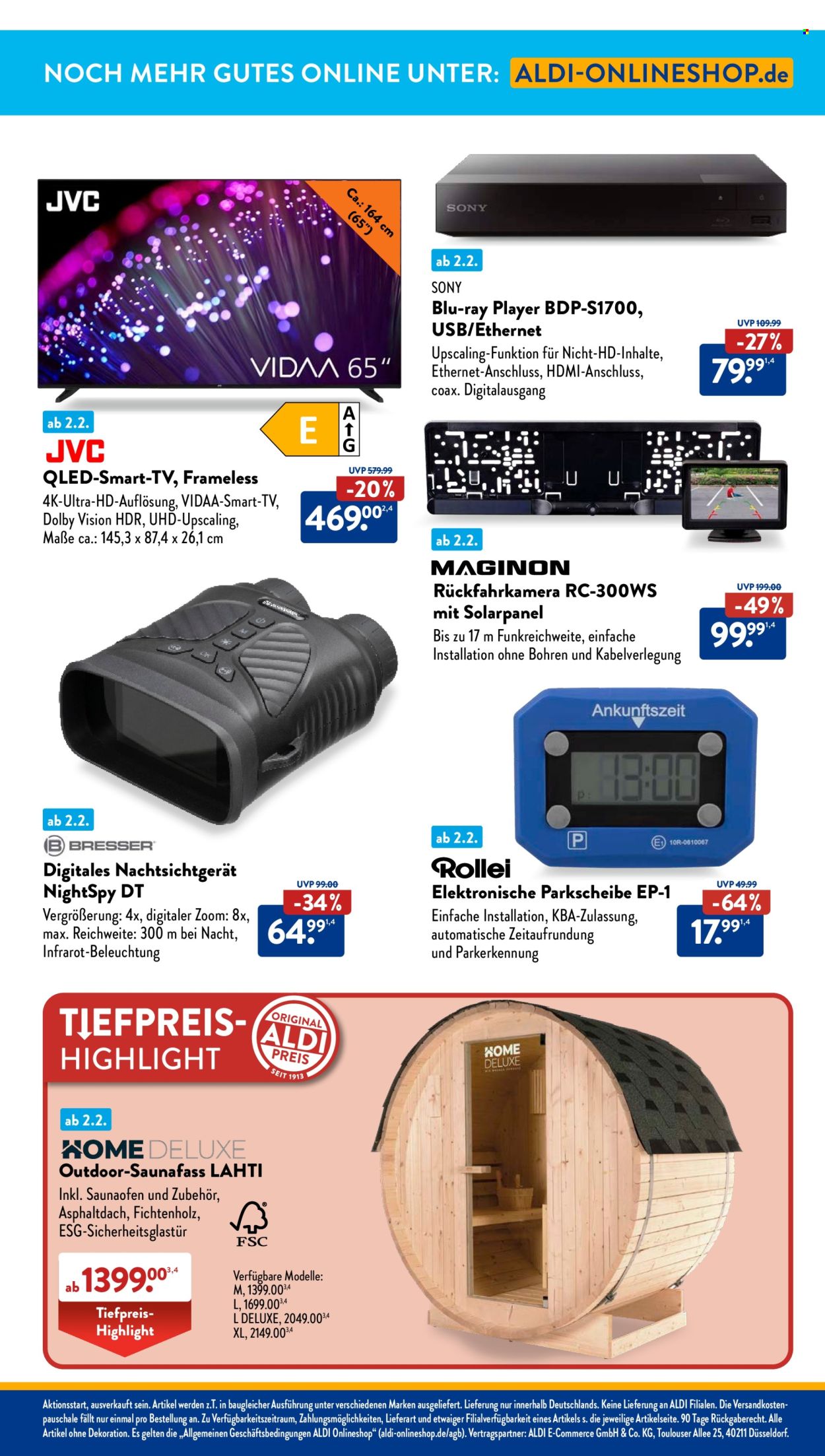 ALDI SÜD Prospekte  - 3.02.2025 - 8.02.2025. Seite 38
