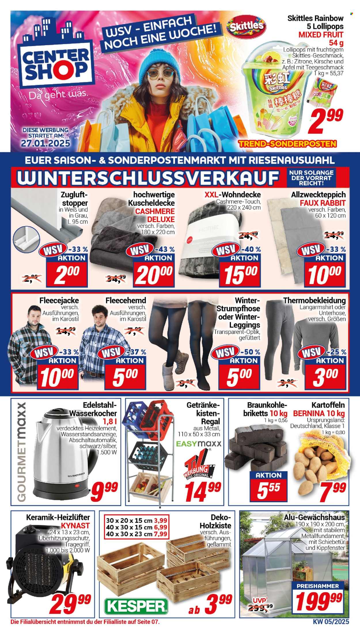 CENTERSHOP Prospekte  - 27.01.2025 - 1.02.2025. Seite 1