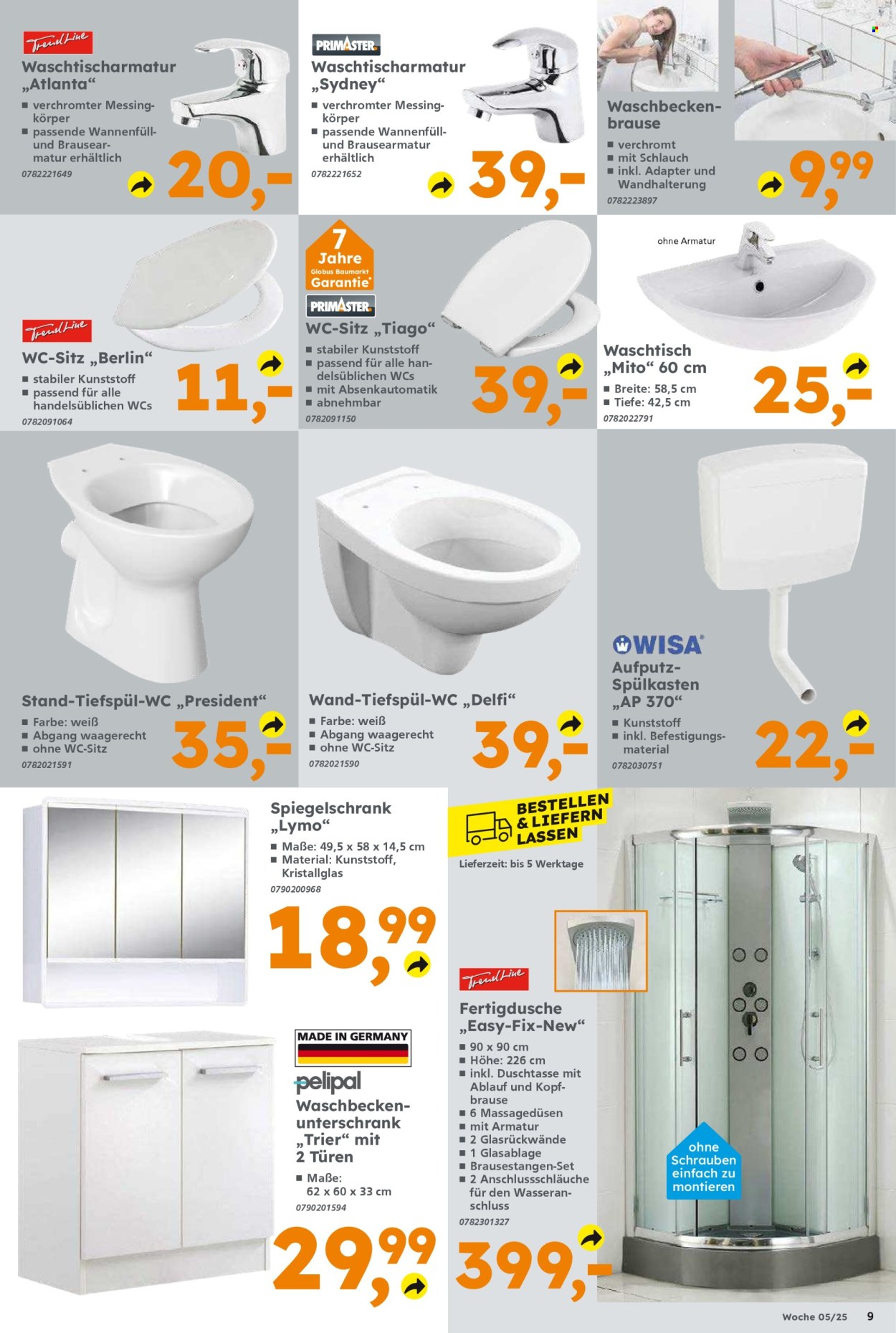 Globus Baumarkt Prospekte  - 27.01.2025 - 1.02.2025. Seite 9