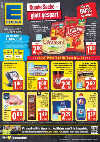 Prospekte Edeka - 27.01.2025 - 1.02.2025.
