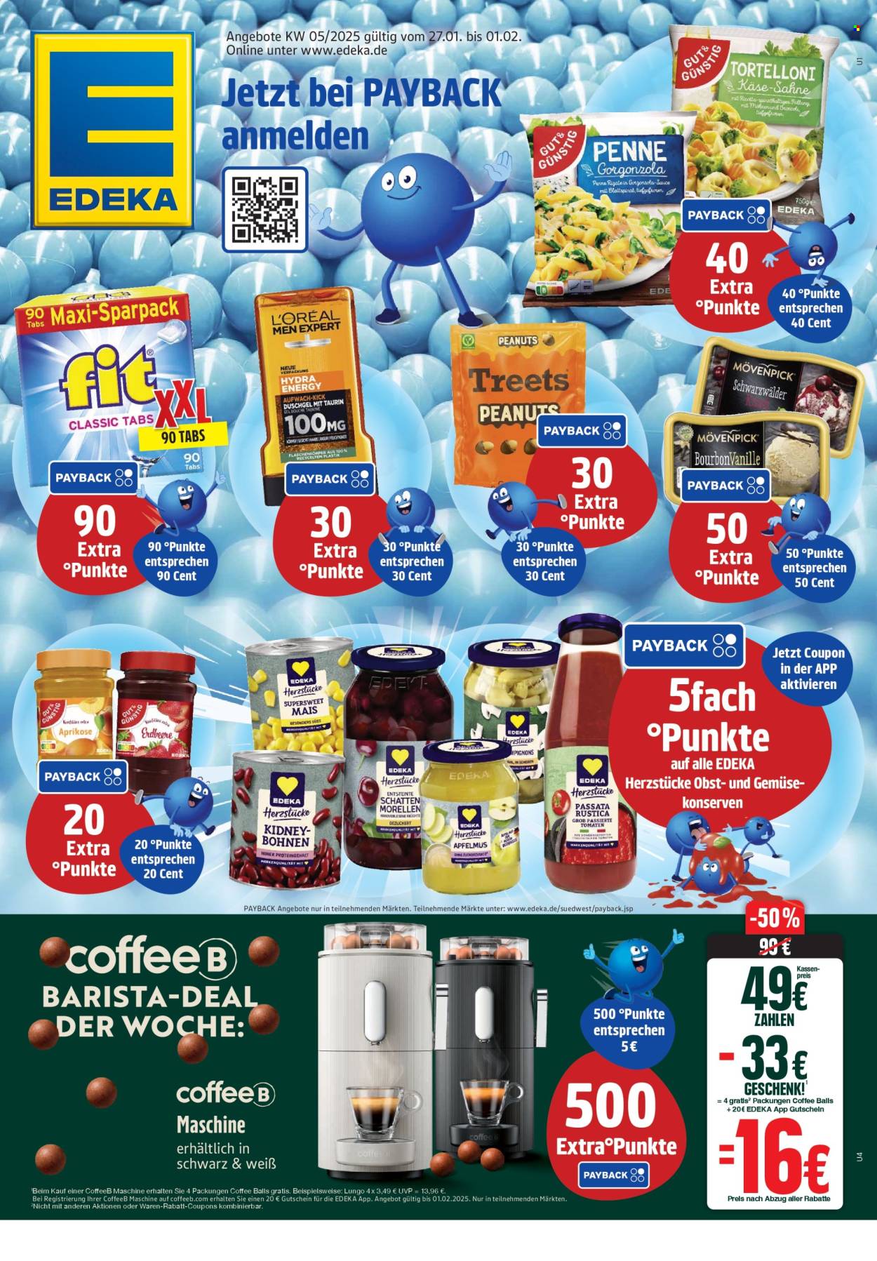 Edeka Prospekte  - 27.01.2025 - 1.02.2025. Seite 1