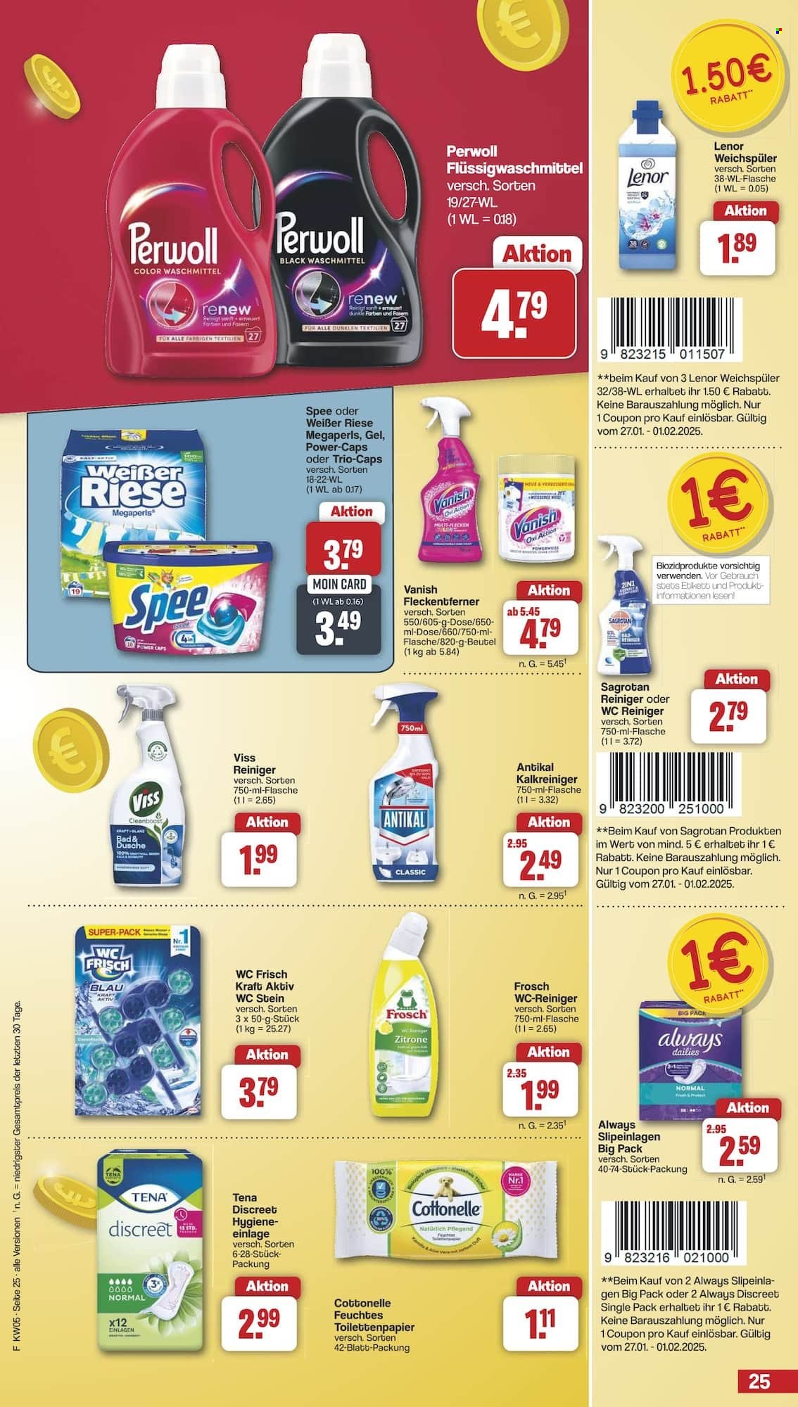 famila Prospekte  - 27.01.2025 - 1.02.2025. Seite 25