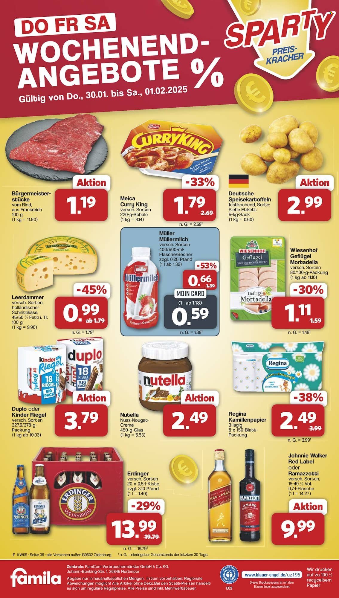 famila Prospekte  - 27.01.2025 - 1.02.2025. Seite 36