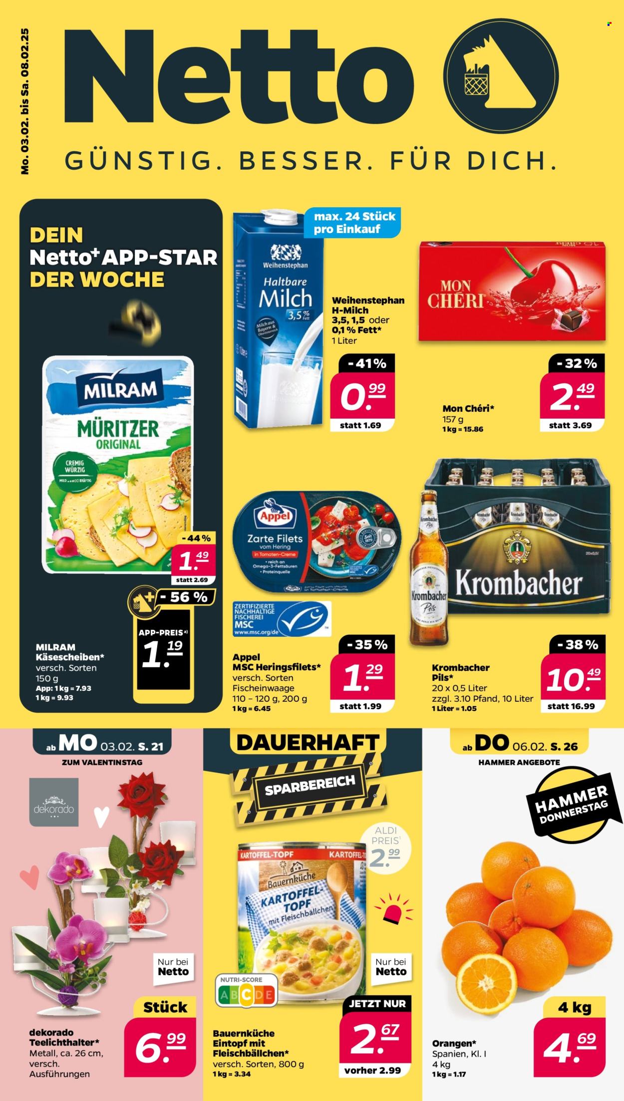 Netto Prospekte  - 3.02.2025 - 8.02.2025. Seite 1