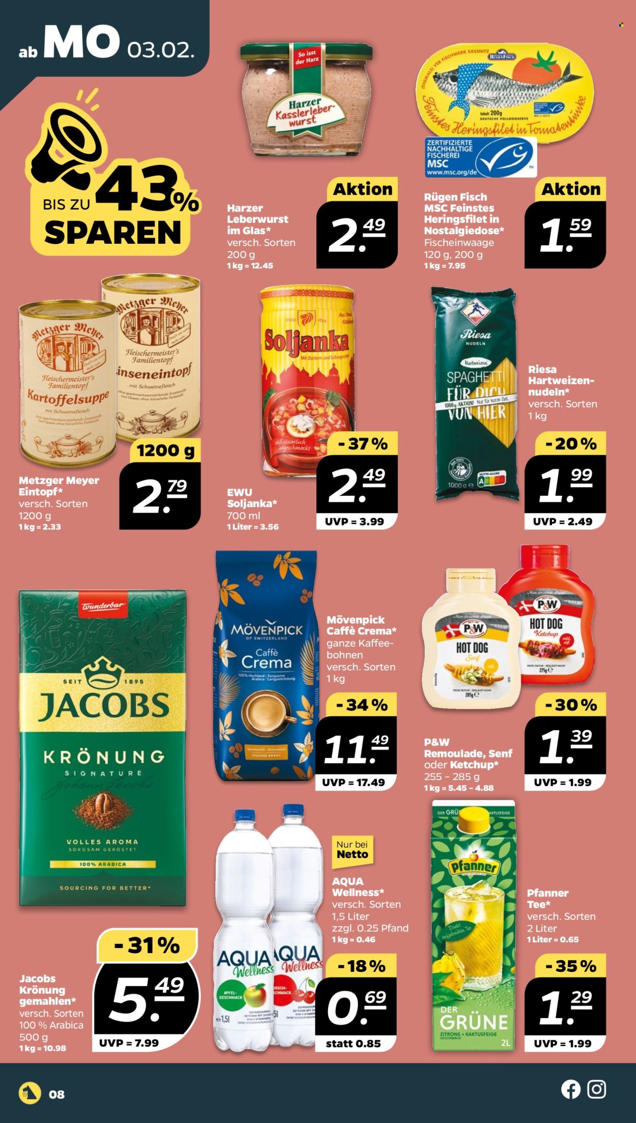 Netto Prospekte  - 3.02.2025 - 8.02.2025. Seite 8