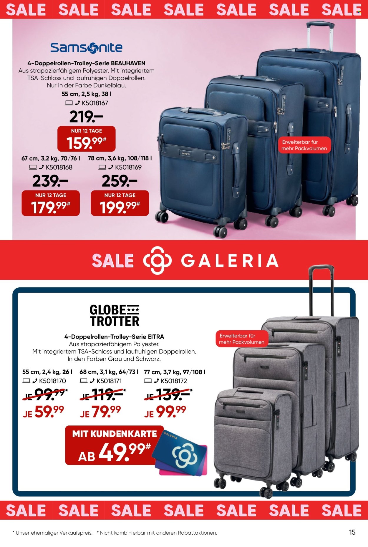GALERIA Karstadt Kaufhof Prospekte  - 29.01.2025 - 9.02.2025. Seite 15