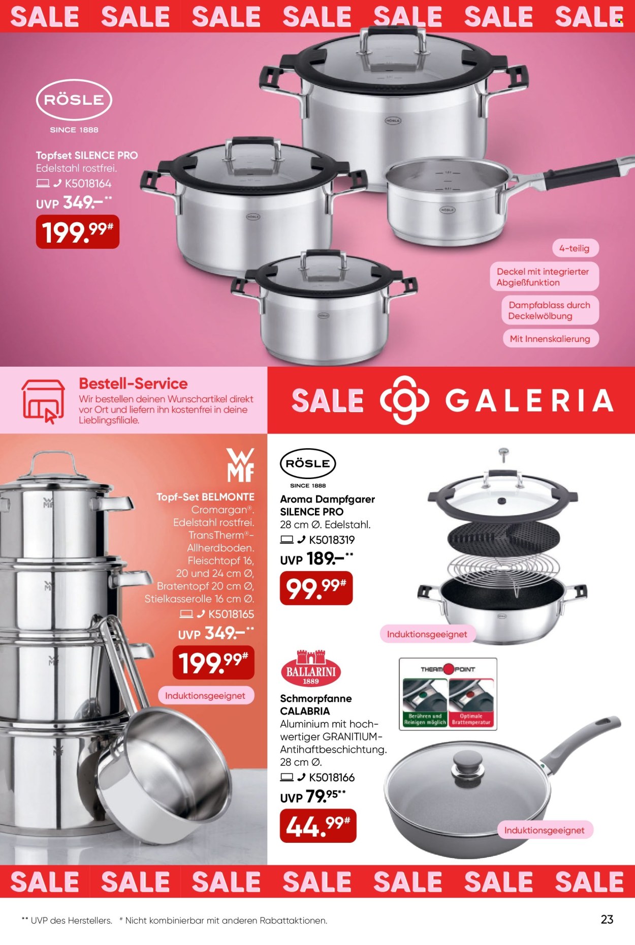 GALERIA Karstadt Kaufhof Prospekte  - 29.01.2025 - 9.02.2025. Seite 23