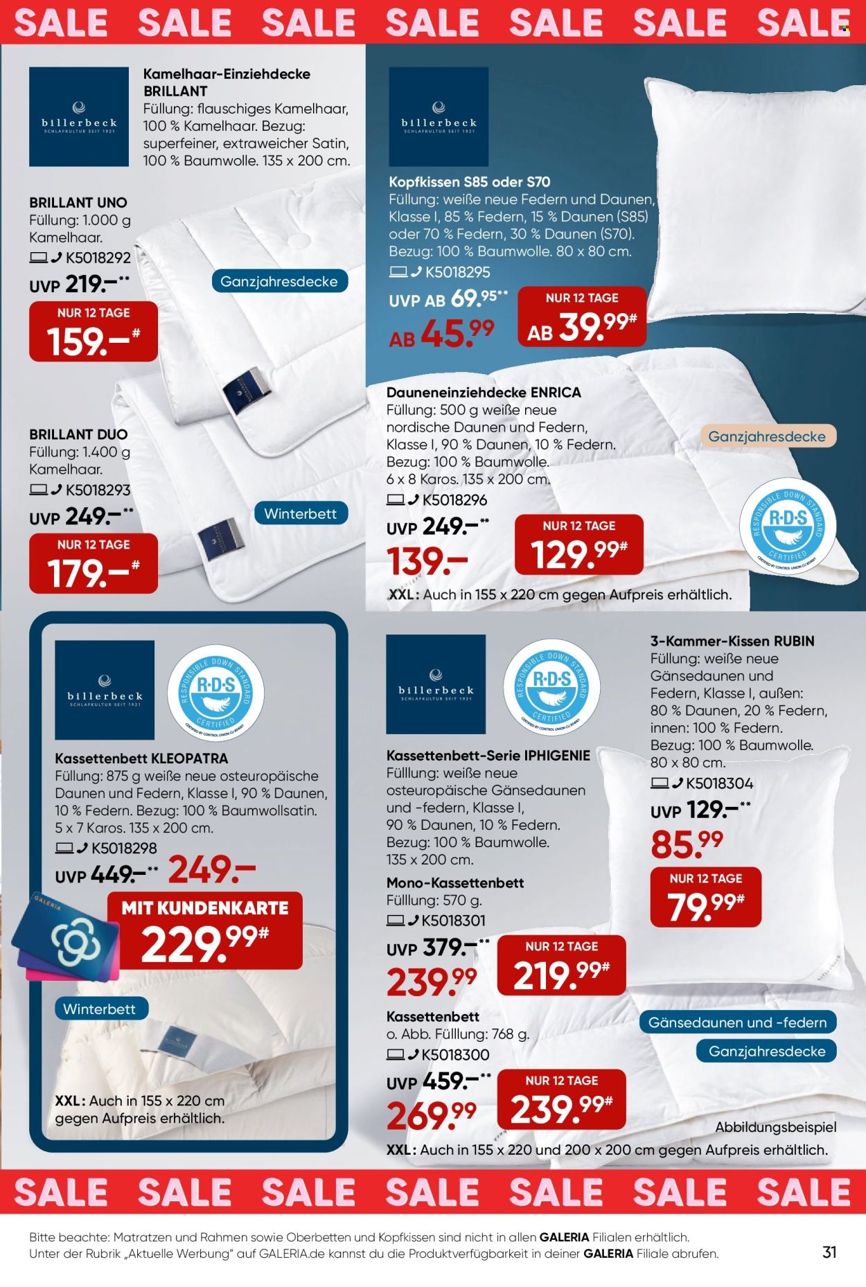 GALERIA Karstadt Kaufhof Prospekte  - 29.01.2025 - 9.02.2025. Seite 31