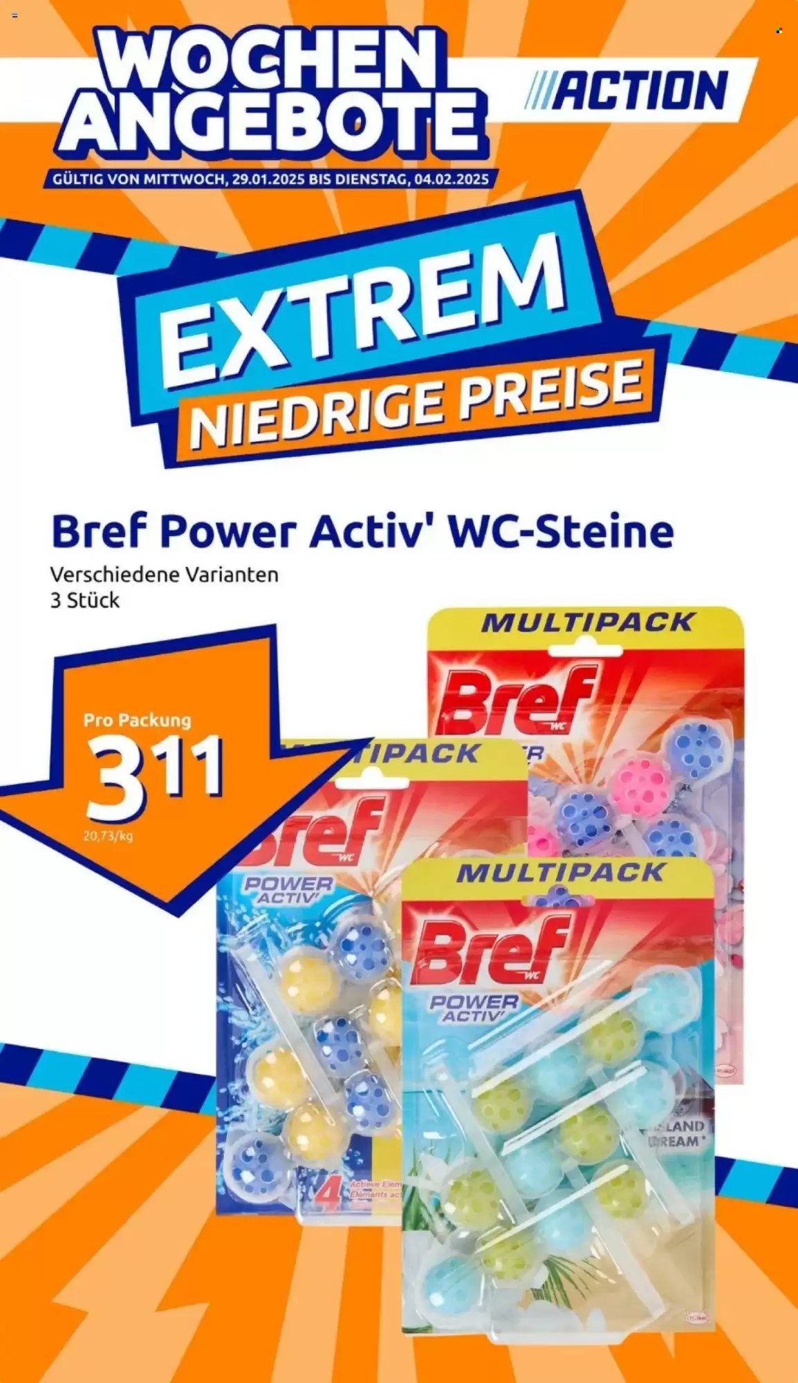 Action Prospekte  - 29.01.2025 - 4.02.2025. Seite 1