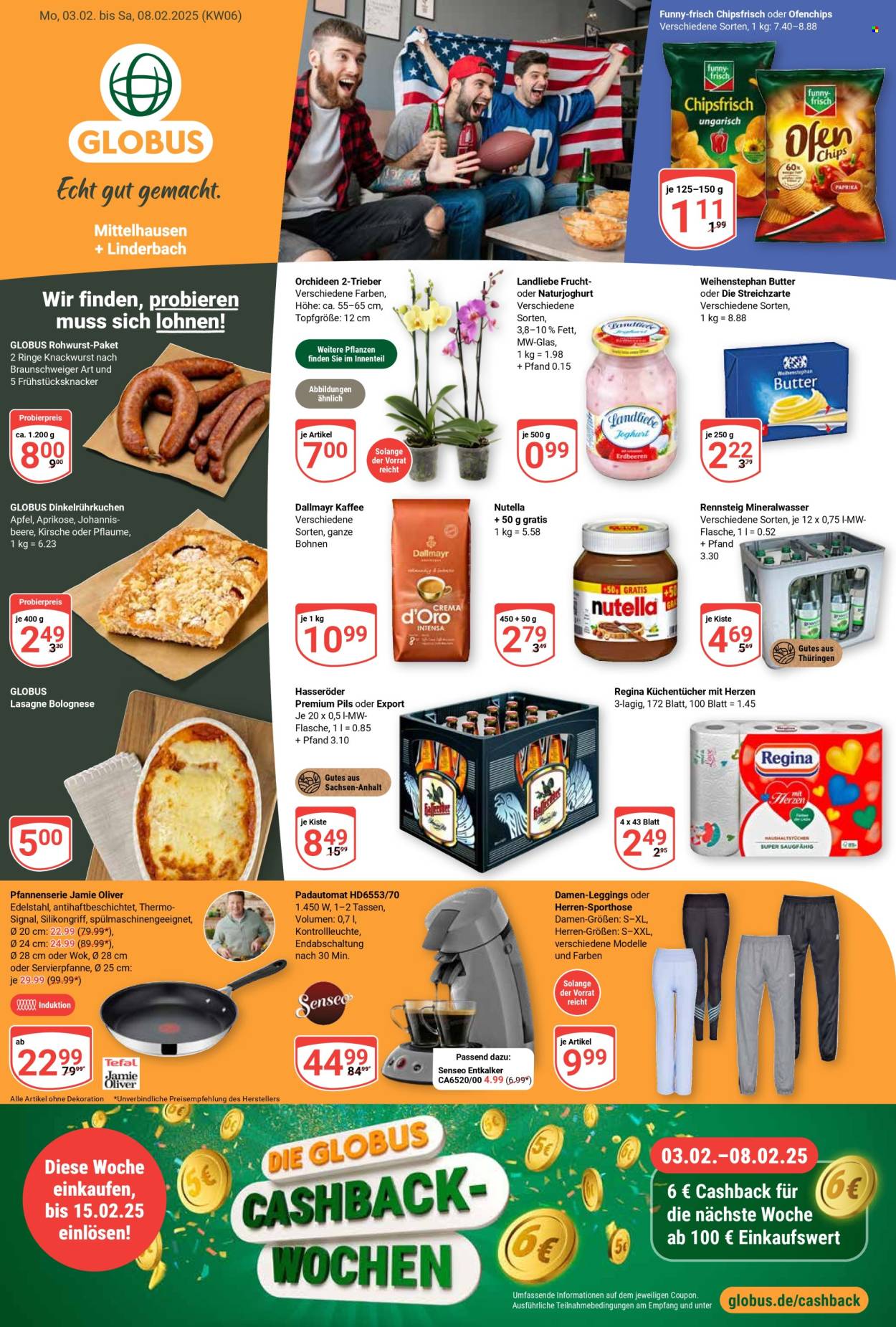Globus Prospekte  - 3.02.2025 - 8.02.2025. Seite 1