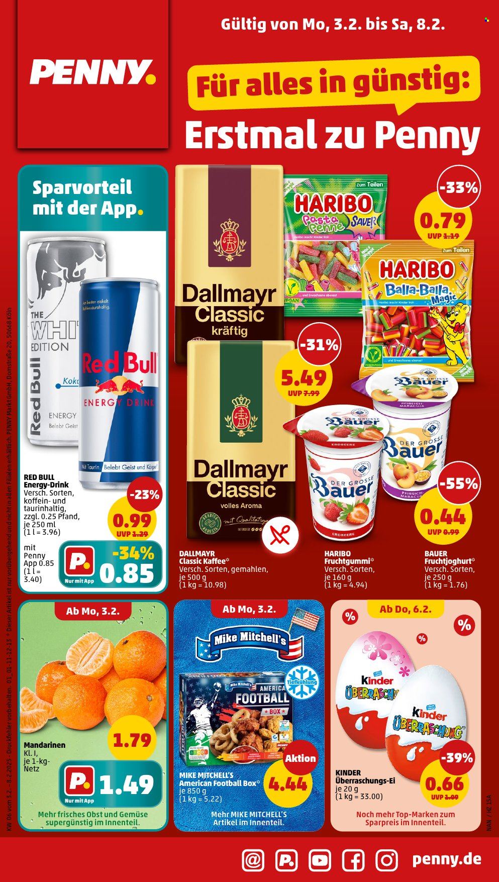 Penny Prospekte  - 3.02.2025 - 8.02.2025. Seite 1