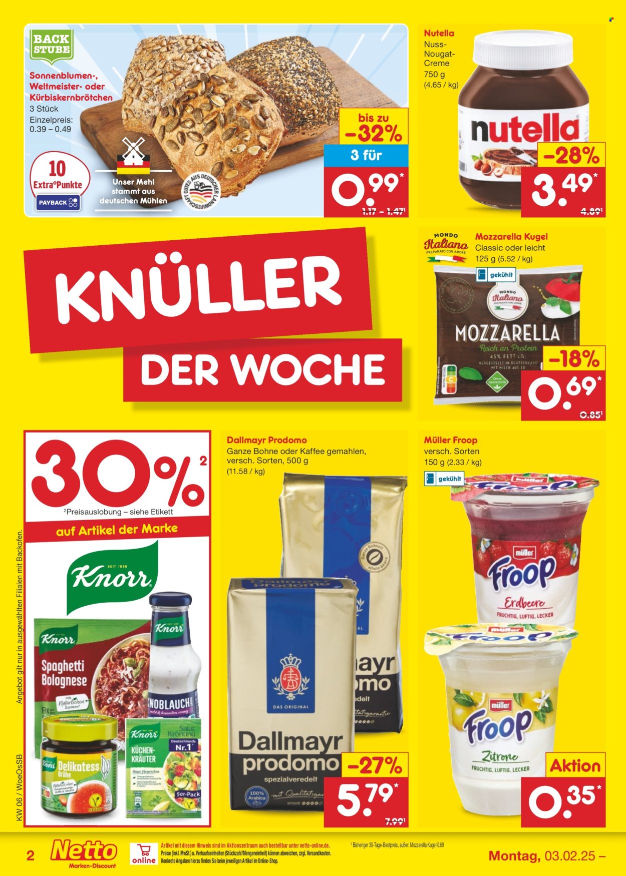 Netto Marken-Discount Prospekte  - 3.02.2025 - 8.02.2025. Seite 2