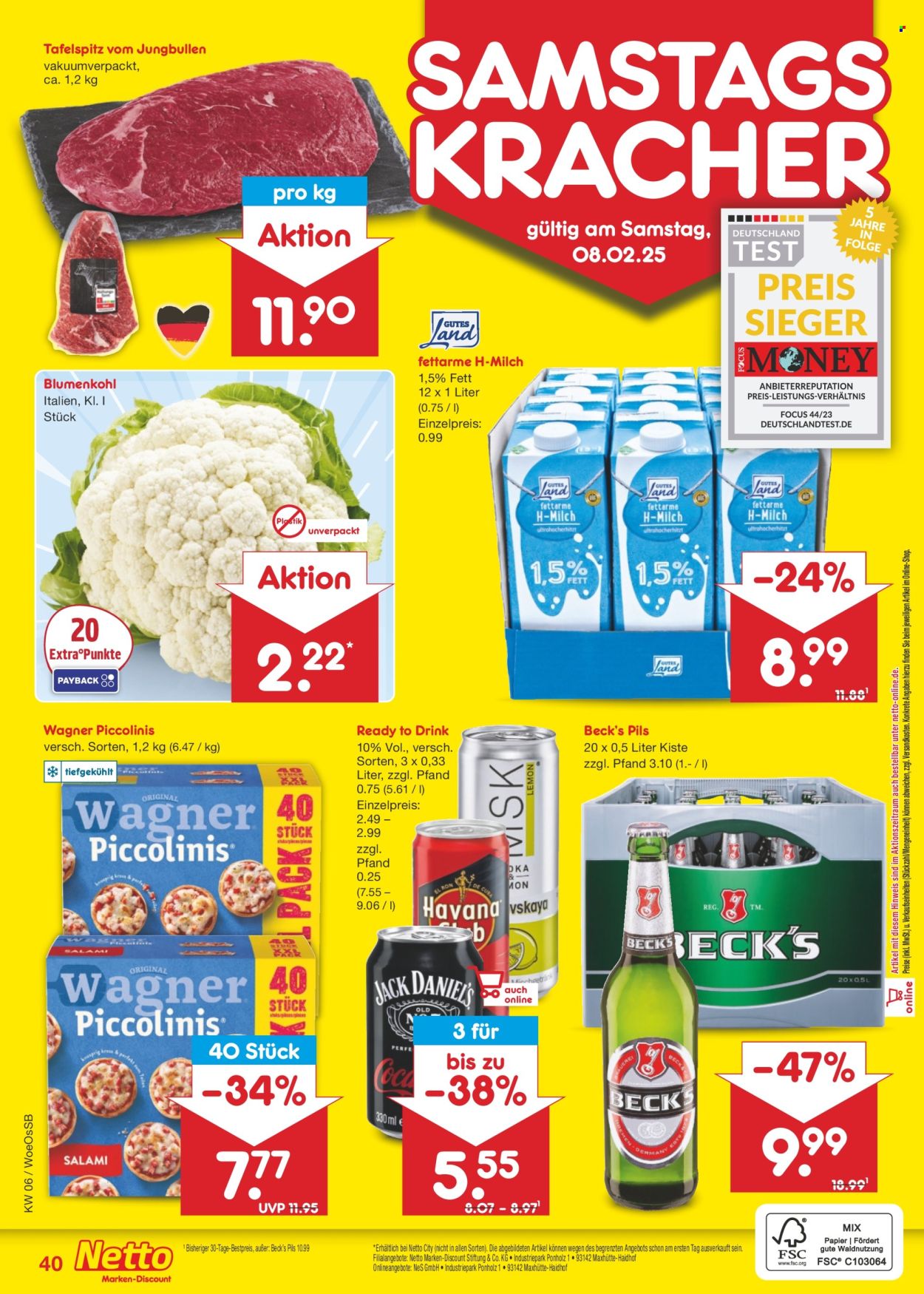 Netto Marken-Discount Prospekte  - 3.02.2025 - 8.02.2025. Seite 56