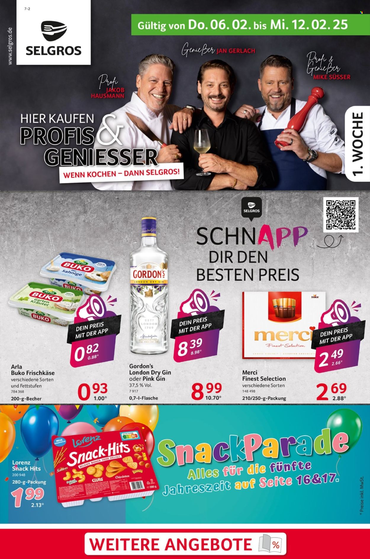 Selgros Prospekte  - 6.02.2025 - 12.02.2025. Seite 1