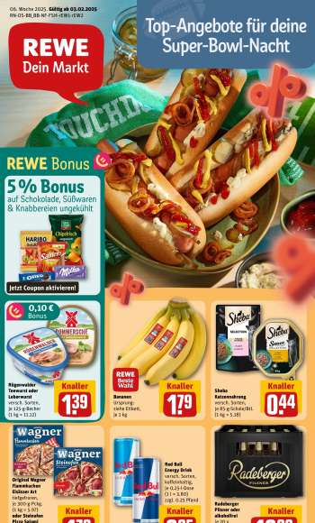 Prospekte REWE - 3.02.2025 - 9.02.2025.