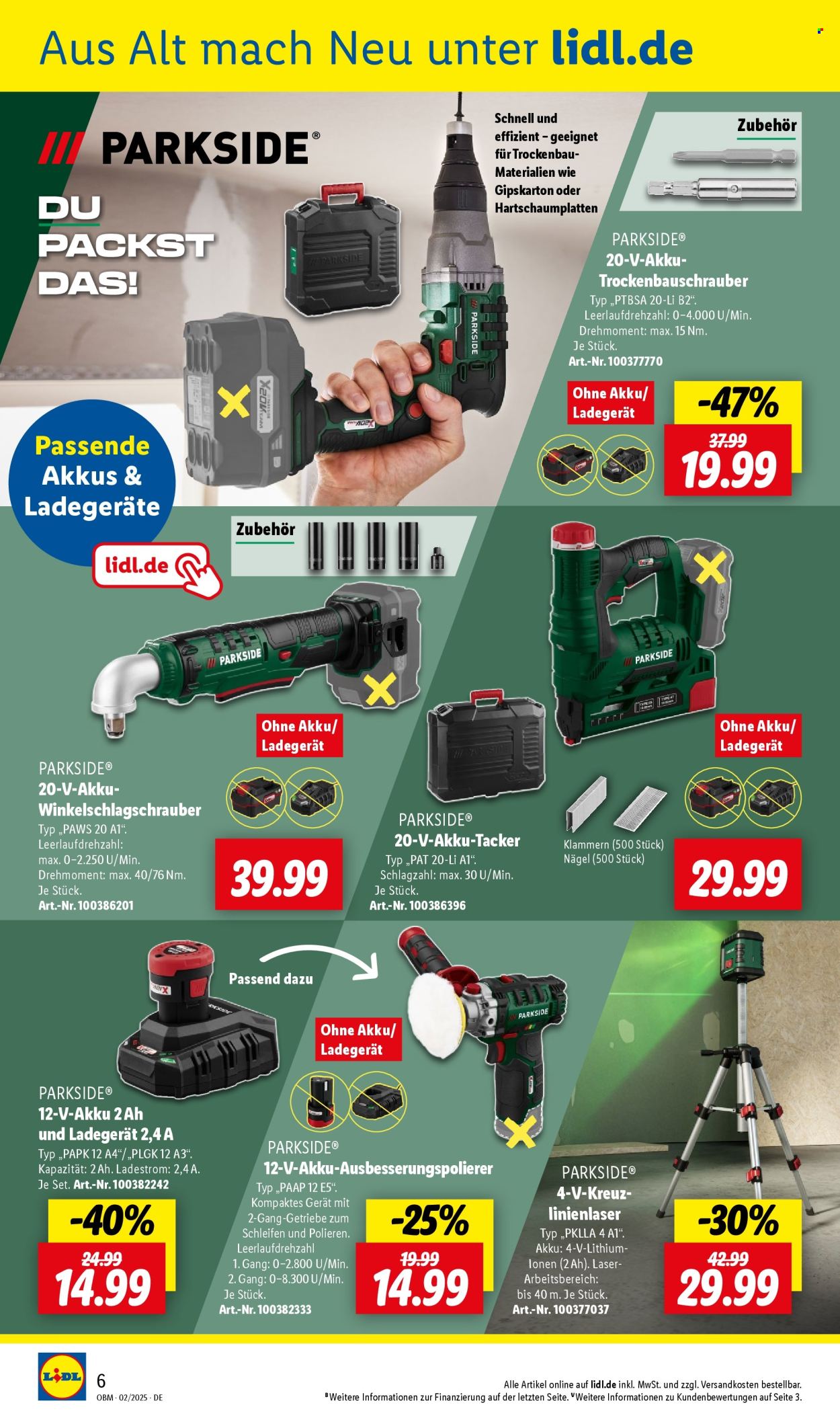 Lidl Prospekte  - 1.02.2025 - 28.02.2025. Seite 6
