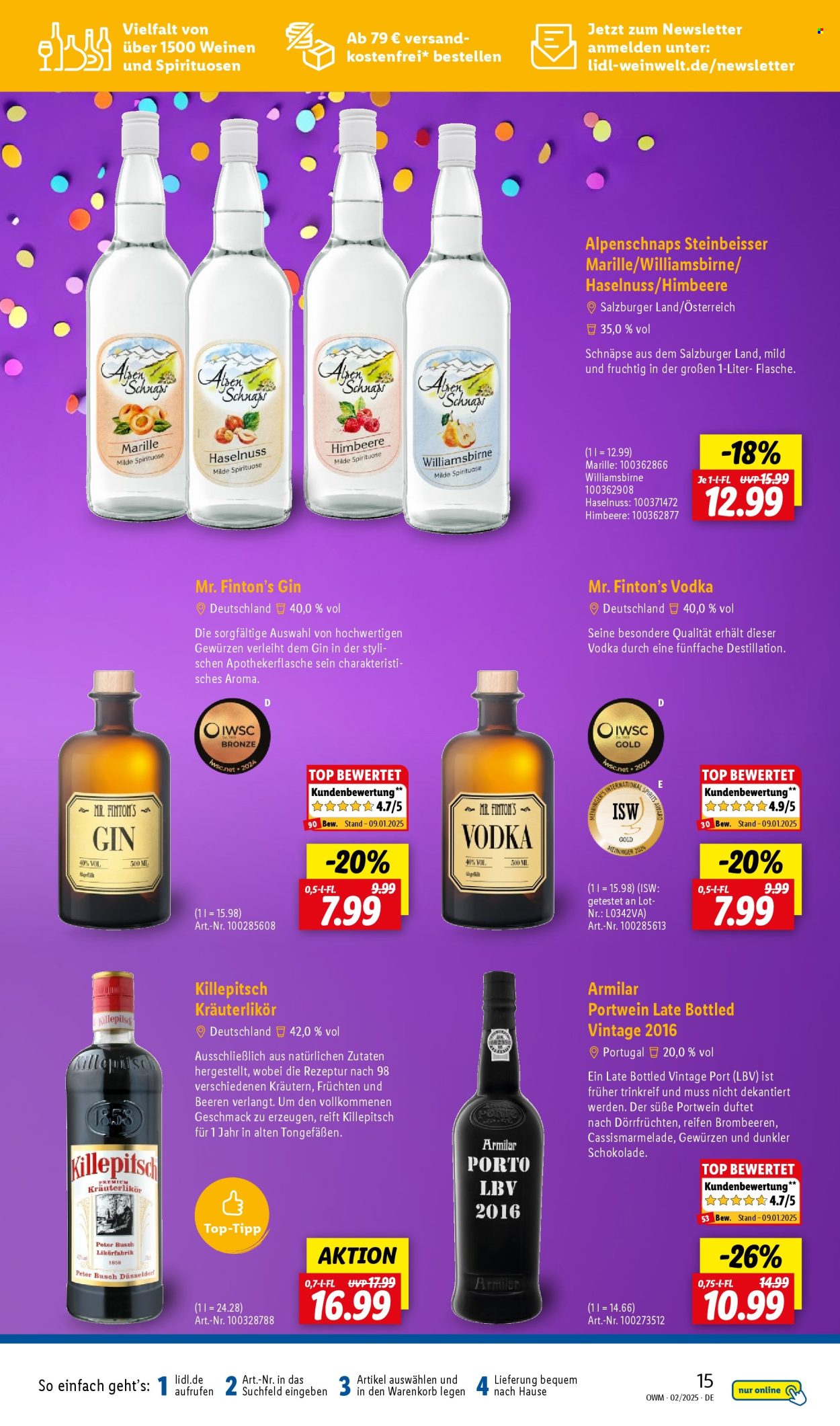 Lidl Prospekte  - 1.02.2025 - 28.02.2025. Seite 15