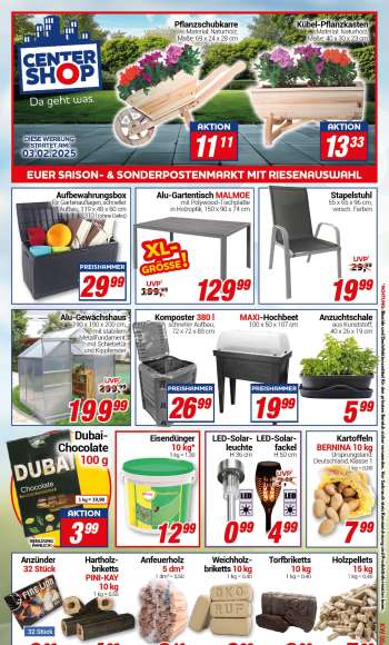 Prospekte CENTERSHOP - 3.02.2025 - 8.02.2025.